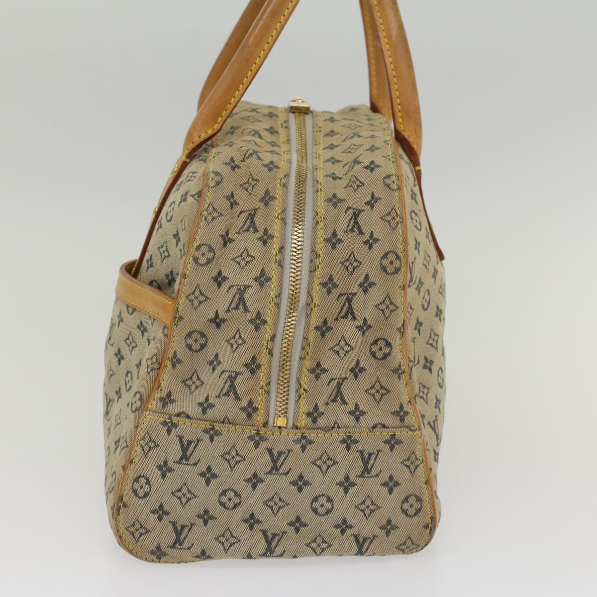 LOUIS VUITTON Monogram Mini Marie Hand Bag Blue M92003 LV 55395