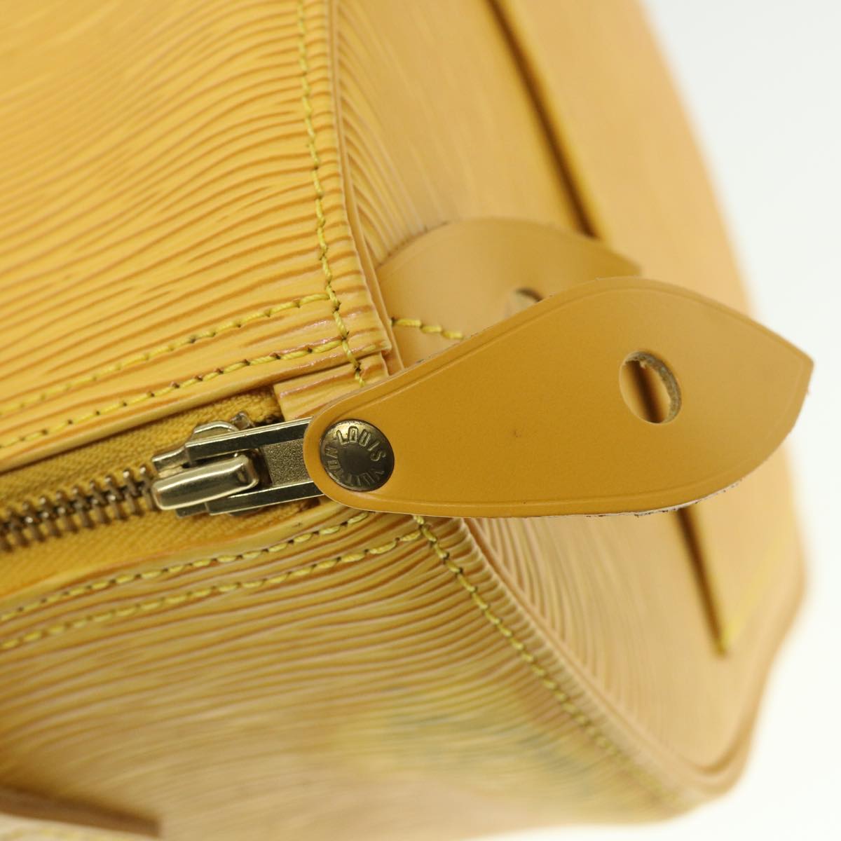 LOUIS VUITTON Epi Speedy 25 Hand Bag Tassili Yellow M43019 LV 55406