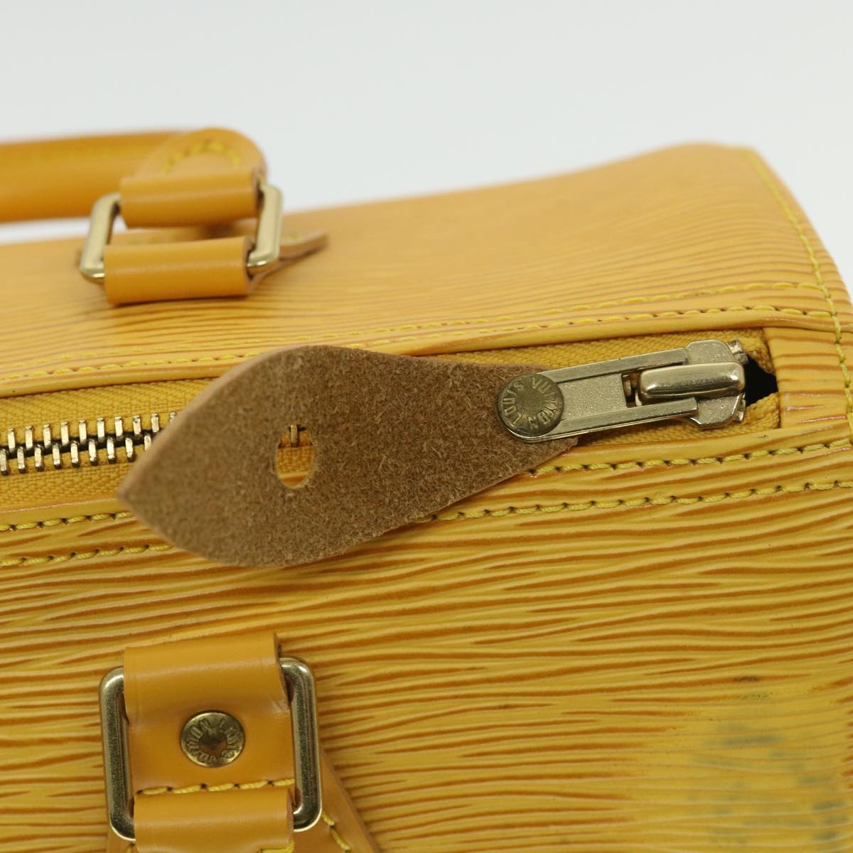 LOUIS VUITTON Epi Speedy 25 Hand Bag Tassili Yellow M43019 LV 55406