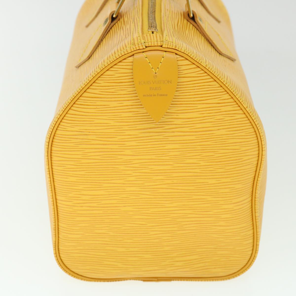 LOUIS VUITTON Epi Speedy 25 Hand Bag Tassili Yellow M43019 LV 55406