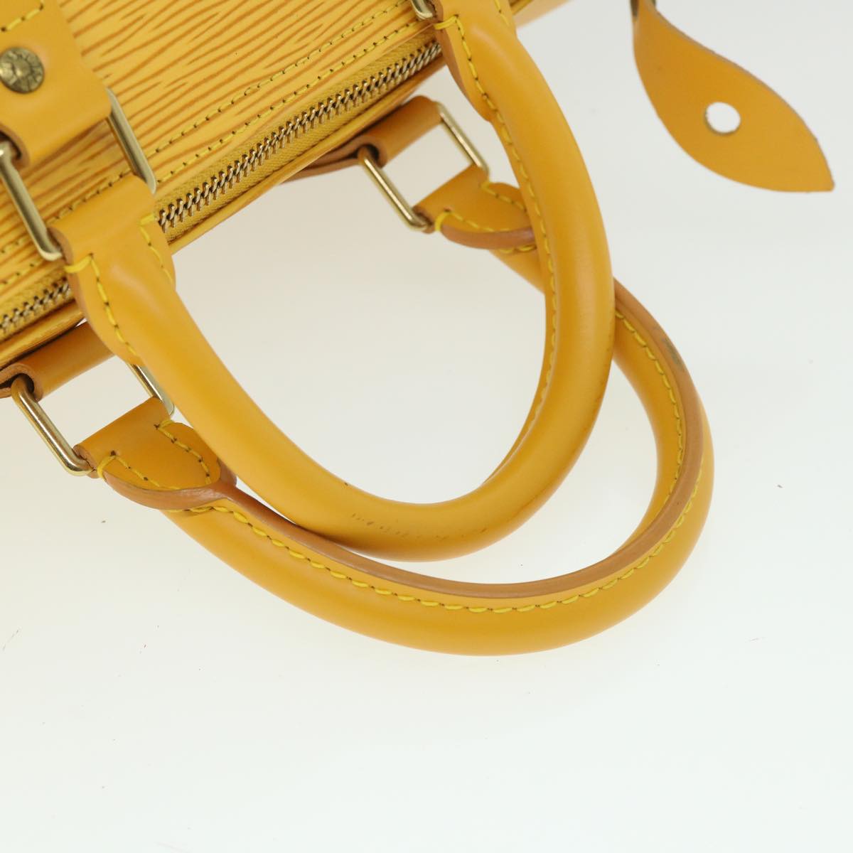LOUIS VUITTON Epi Speedy 25 Hand Bag Tassili Yellow M43019 LV 55406