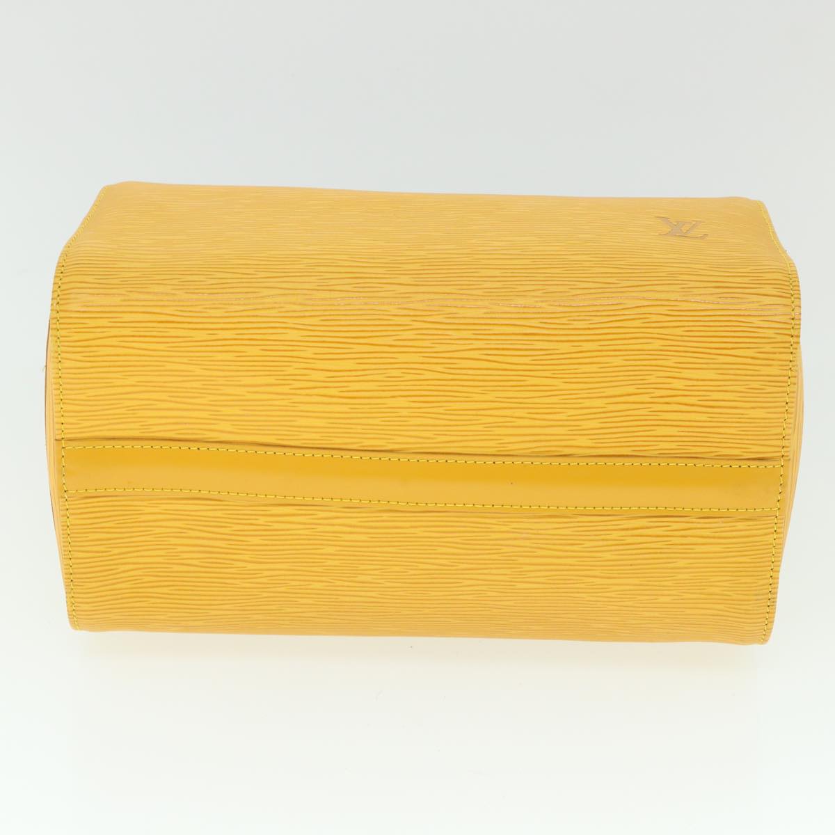 LOUIS VUITTON Epi Speedy 25 Hand Bag Tassili Yellow M43019 LV 55406