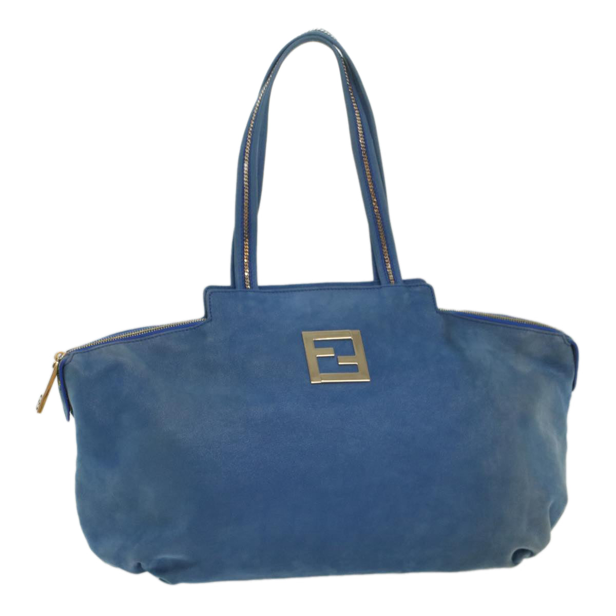 Luxury FendiTote Bag Leather Blue55431
