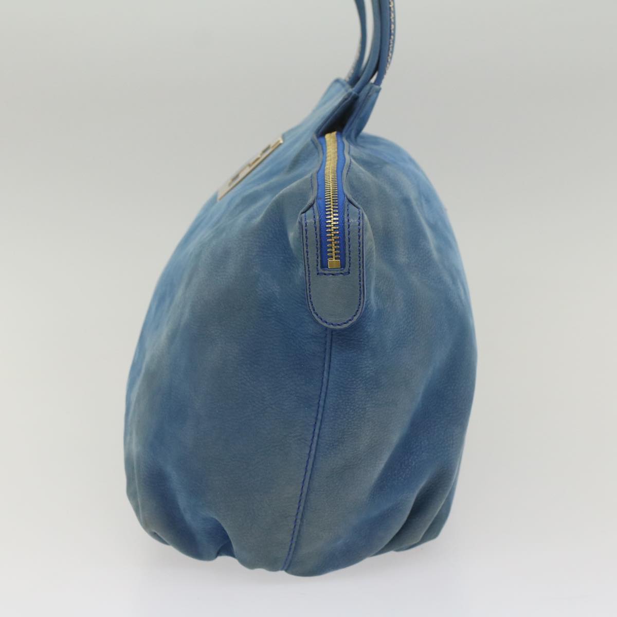 Luxury FendiTote Bag Leather Blue55431