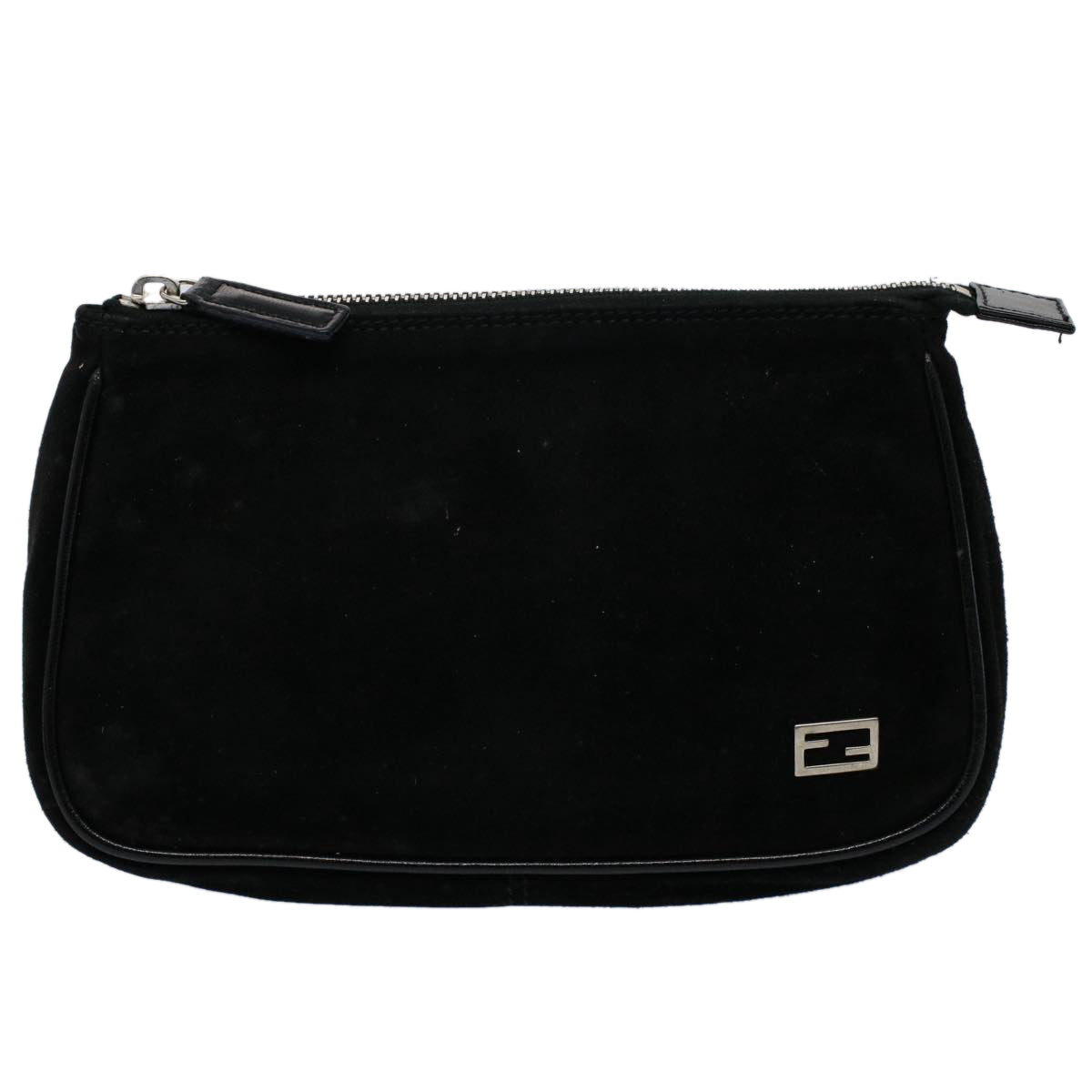 Luxury FendiPouch Suede Black55459