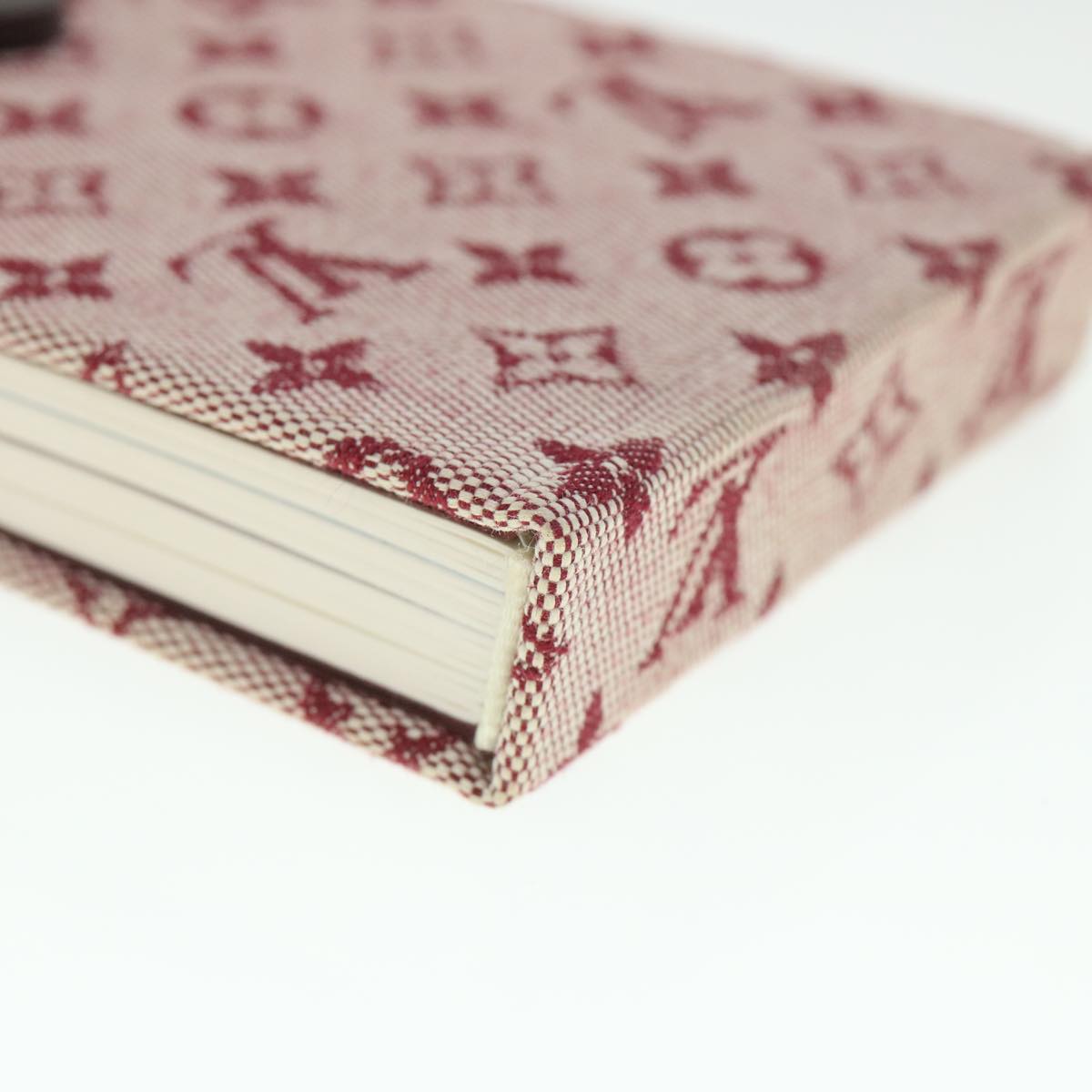 LOUIS VUITTON Monogram Mini Carnet PM Planner Red R20837 LV 55463