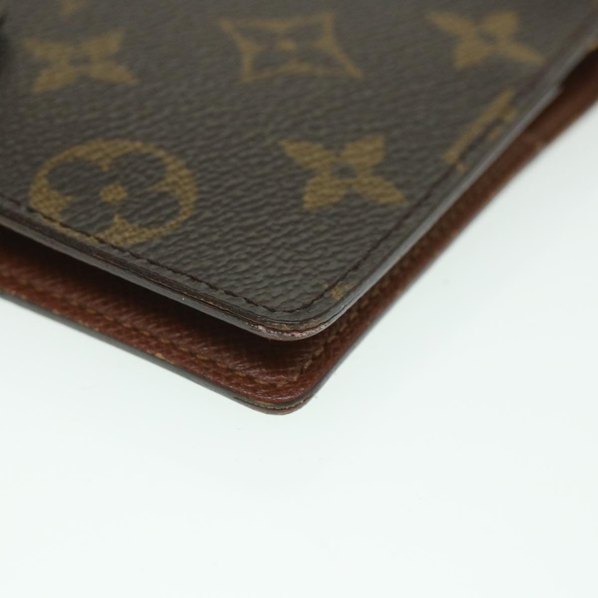 LOUIS VUITTON Monogram Agenda PM Day Planner Cover R20005 LV 55468