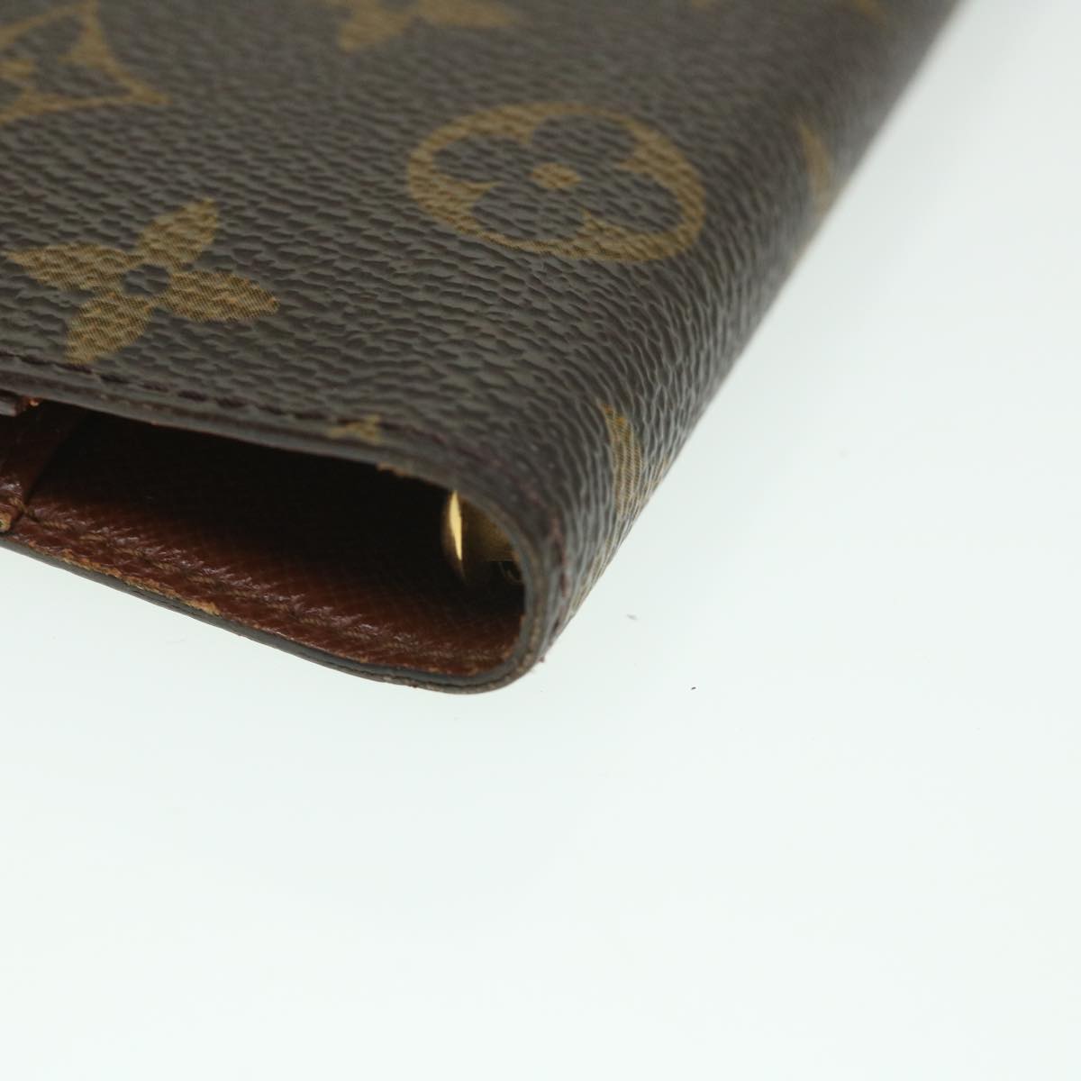 LOUIS VUITTON Monogram Agenda PM Day Planner Cover R20005 LV 55468