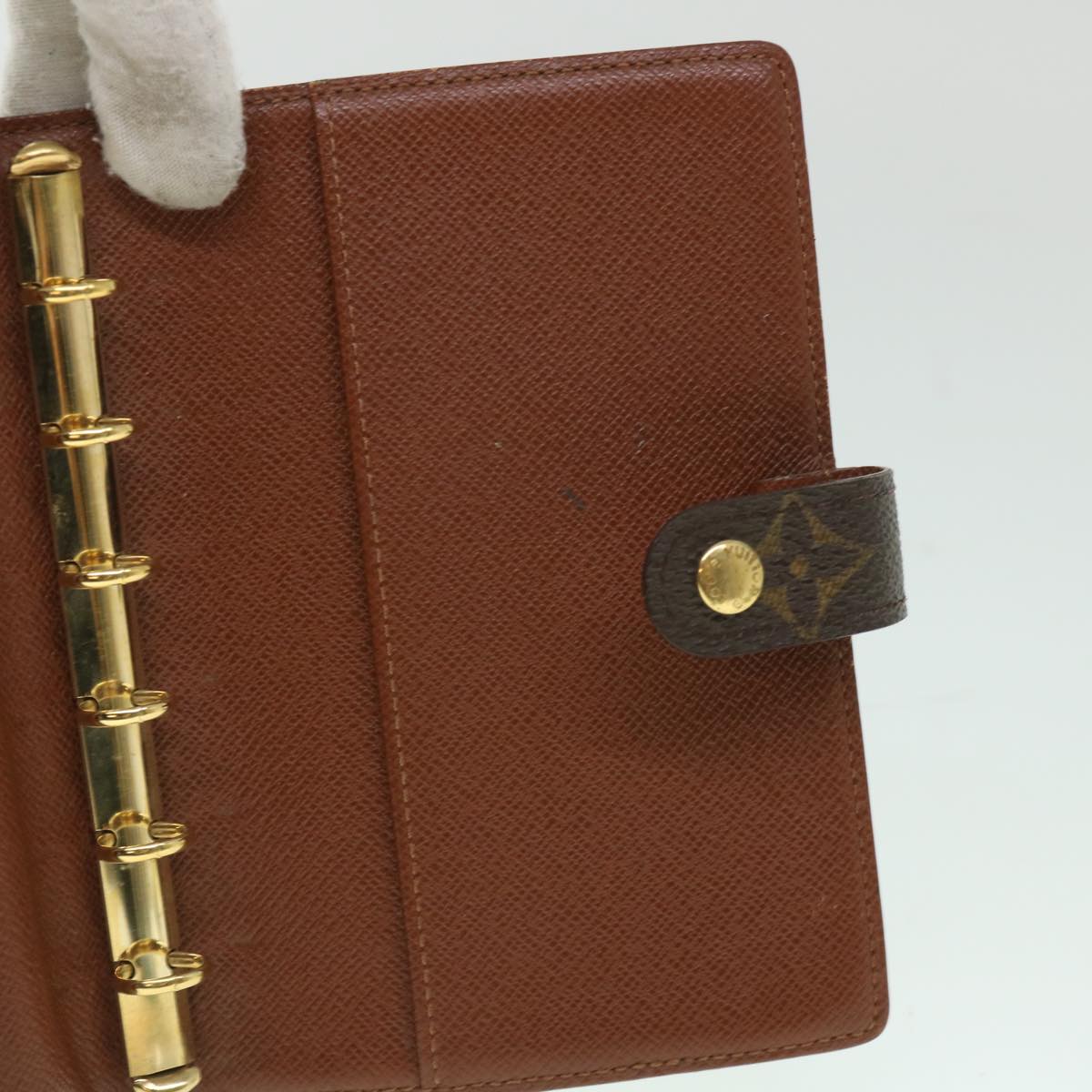 LOUIS VUITTON Monogram Agenda PM Day Planner Cover R20005 LV 55468