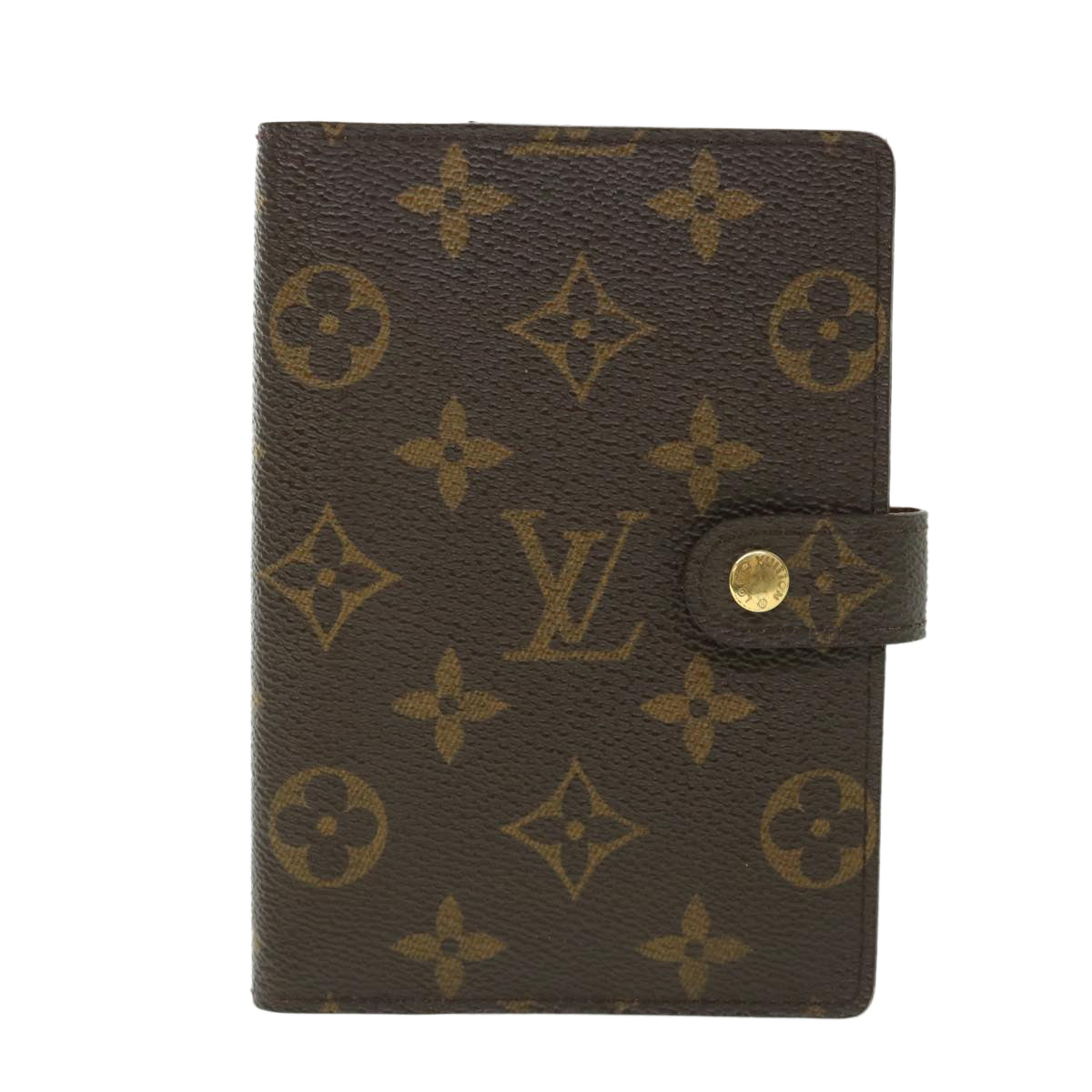 LOUIS VUITTON Monogram Agenda PM Day Planner Cover R20005 LV 55468