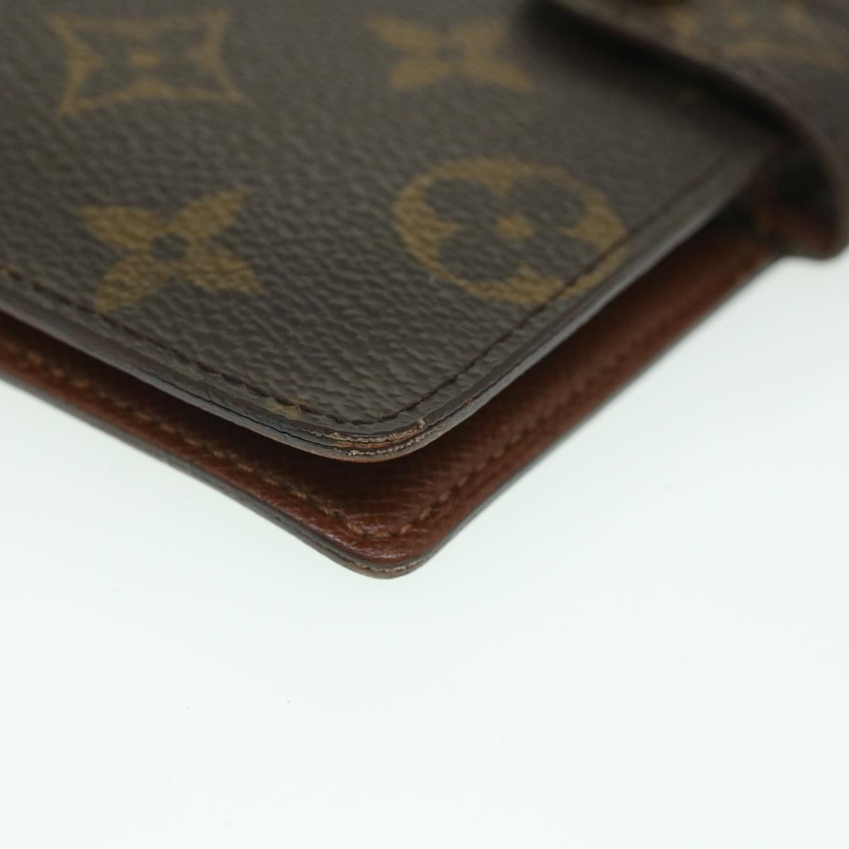 LOUIS VUITTON Monogram Agenda PM Day Planner Cover R20005 LV 55468