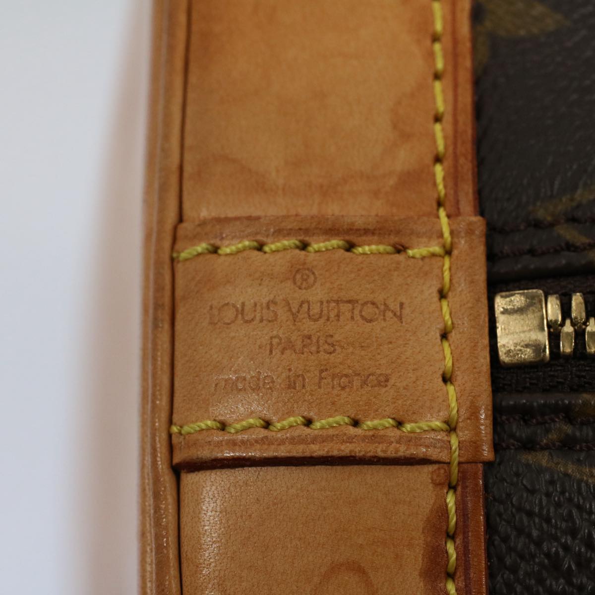LOUIS VUITTON Monogram Alma Hand Bag M51130 LV 55474