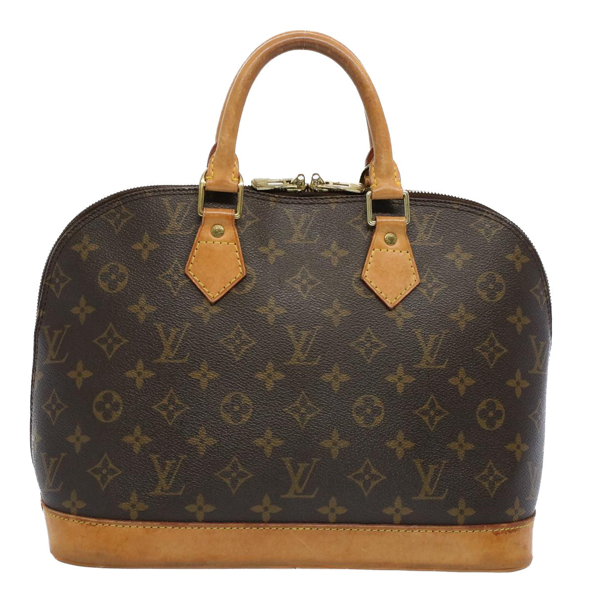 LOUIS VUITTON Monogram Alma Hand Bag M51130 LV 55474
