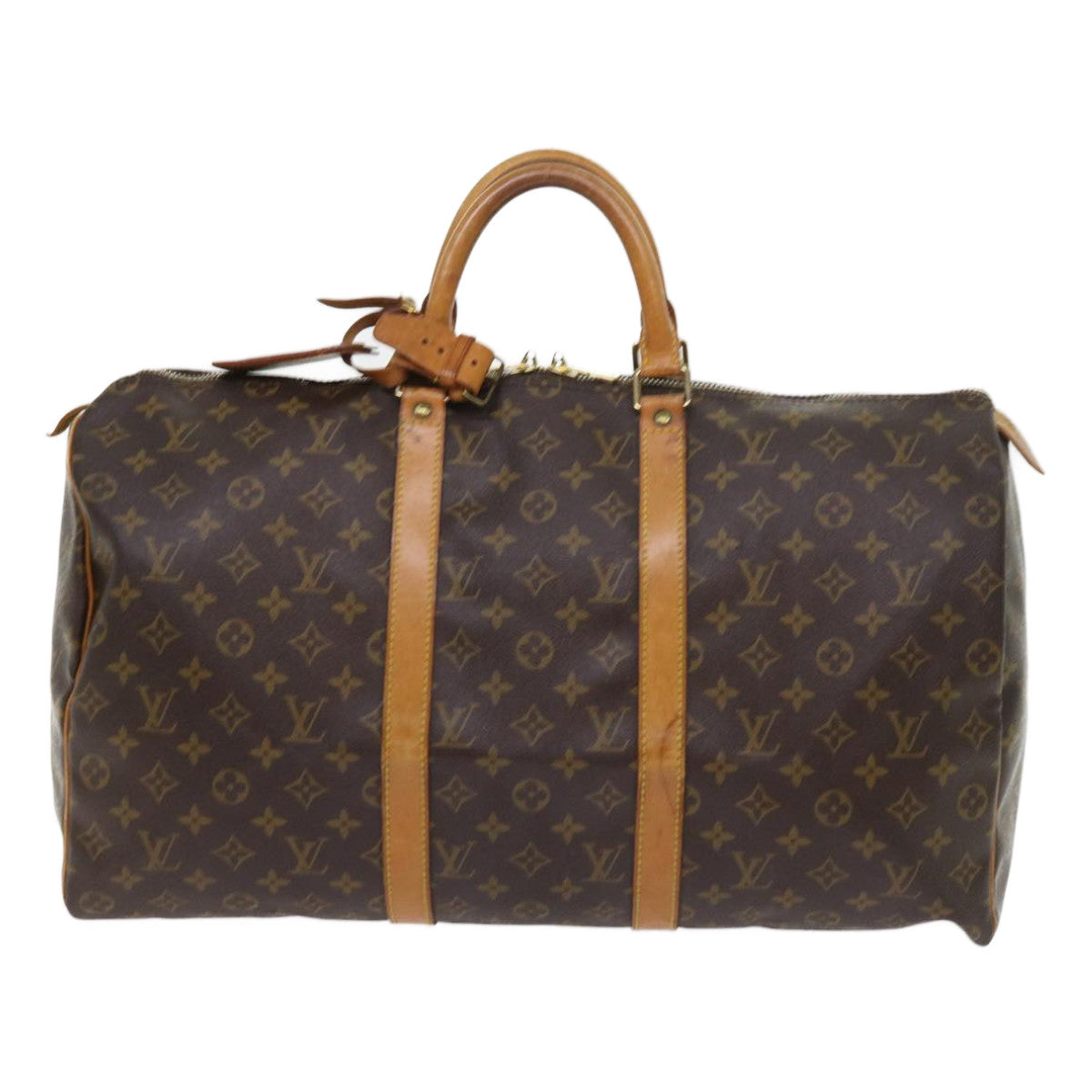 LOUIS VUITTON Monogram Keepall 50 Boston Bag M41426 LV 55478