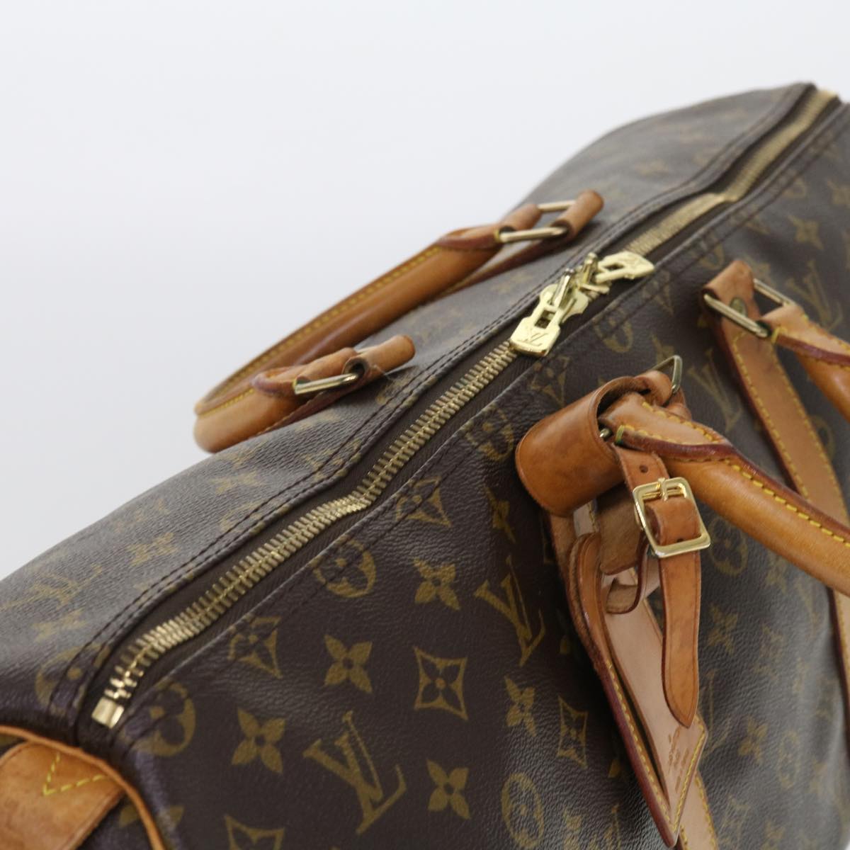 LOUIS VUITTON Monogram Keepall 50 Boston Bag M41426 LV 55478