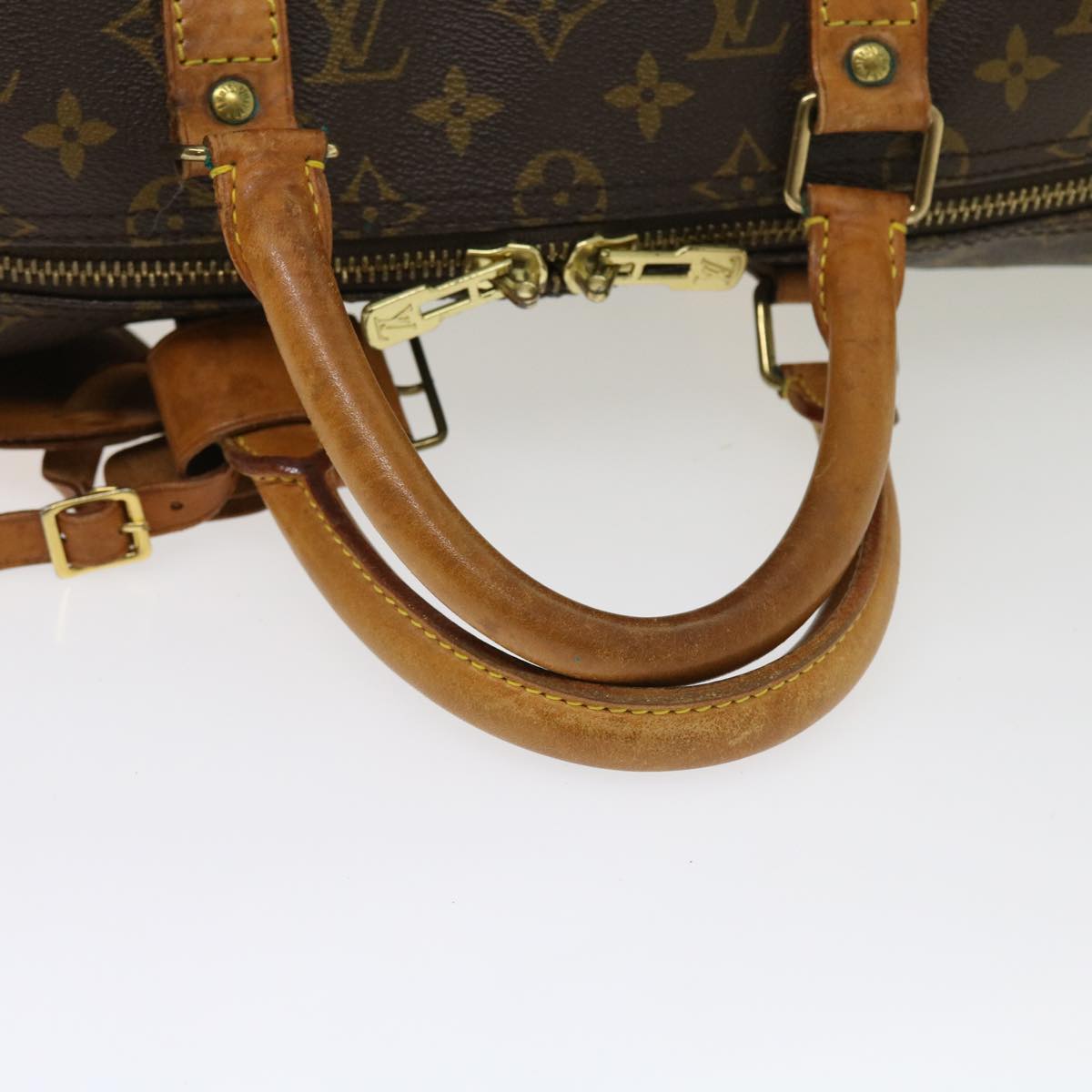 LOUIS VUITTON Monogram Keepall 50 Boston Bag M41426 LV 55478