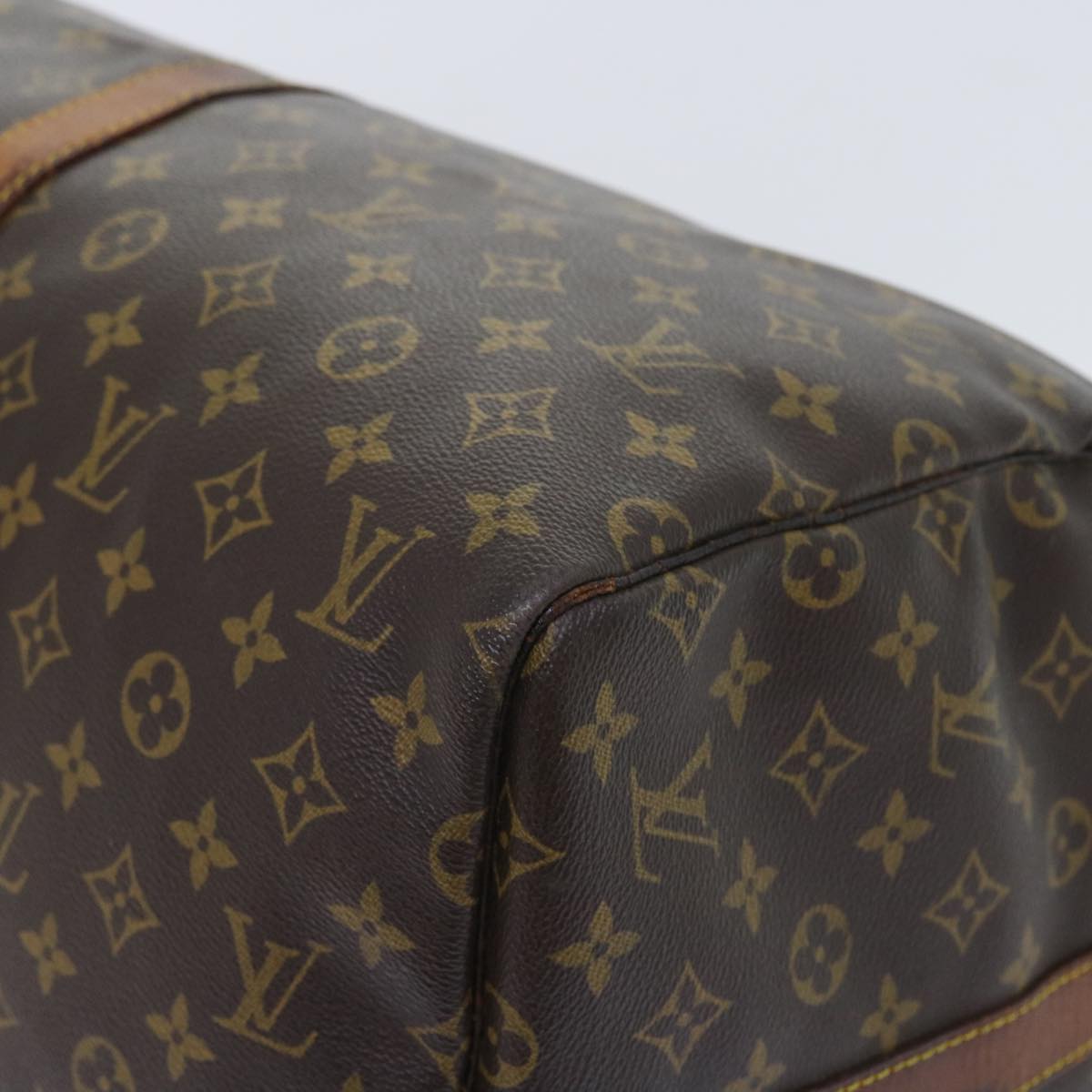 LOUIS VUITTON Monogram Keepall Bandouliere 55 Boston Bag M41414 LV 55488