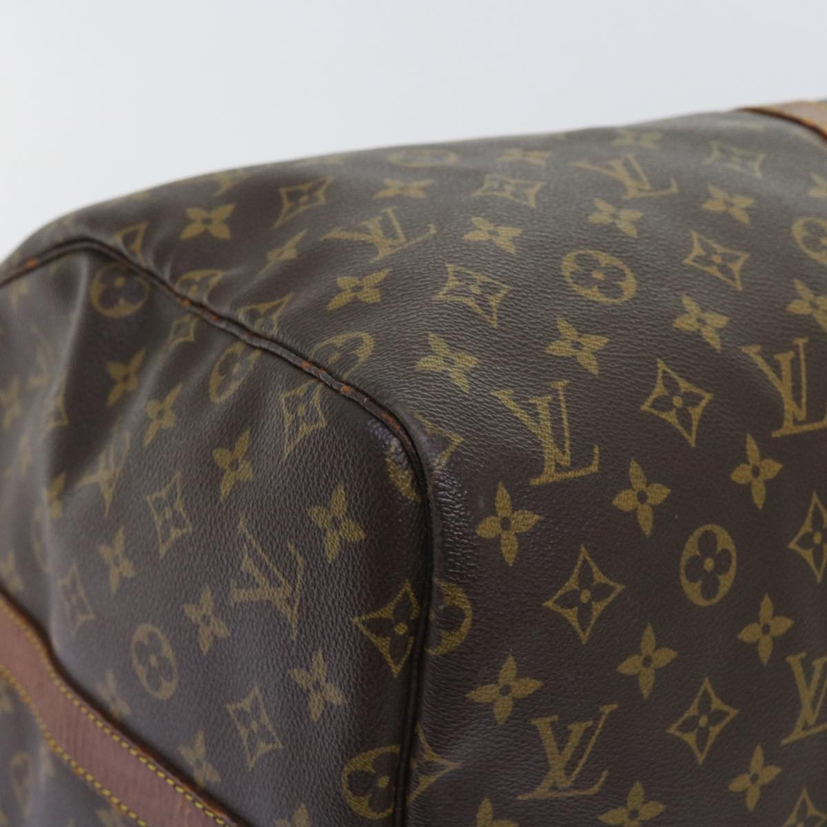 LOUIS VUITTON Monogram Keepall Bandouliere 55 Boston Bag M41414 LV 55488