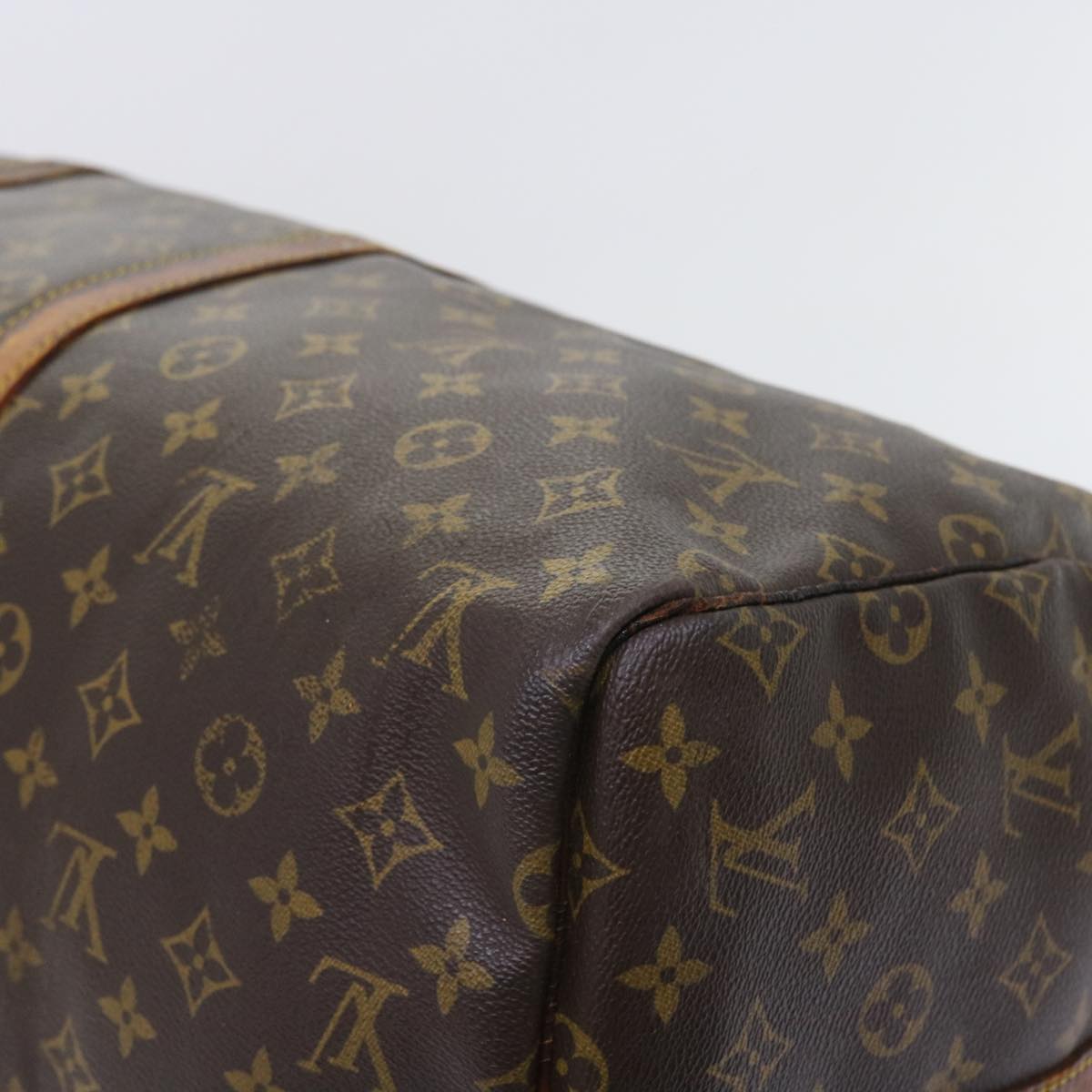LOUIS VUITTON Monogram Keepall Bandouliere 55 Boston Bag M41414 LV 55488