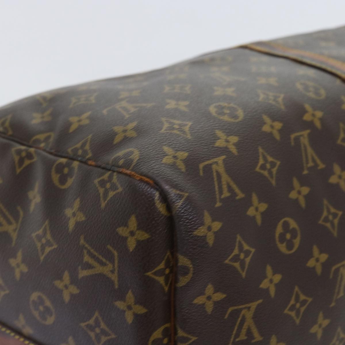 LOUIS VUITTON Monogram Keepall Bandouliere 55 Boston Bag M41414 LV 55488
