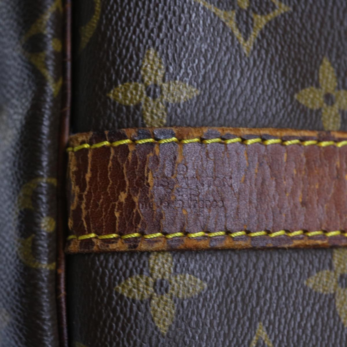 LOUIS VUITTON Monogram Keepall Bandouliere 55 Boston Bag M41414 LV 55488