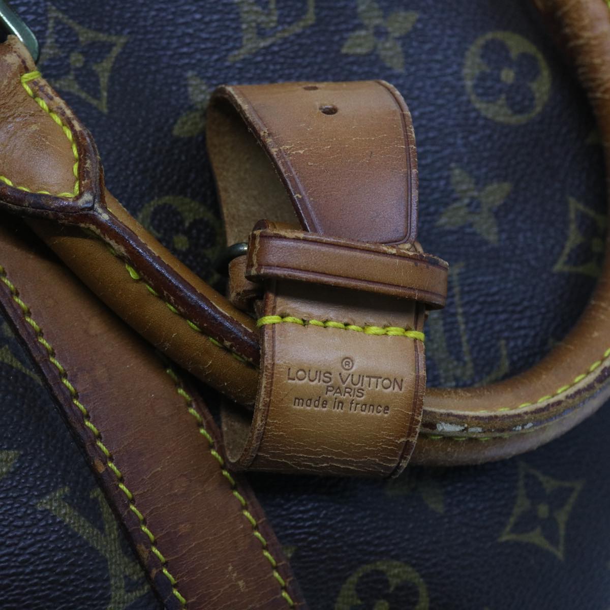 LOUIS VUITTON Monogram Keepall Bandouliere 55 Boston Bag M41414 LV 55488