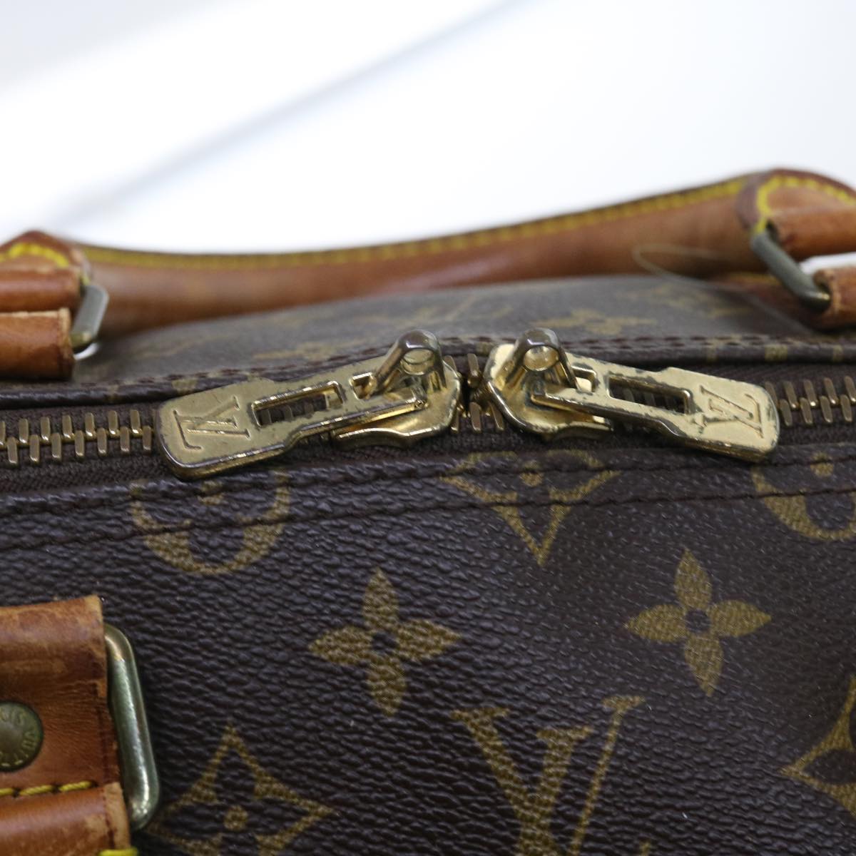 LOUIS VUITTON Monogram Keepall Bandouliere 55 Boston Bag M41414 LV 55488