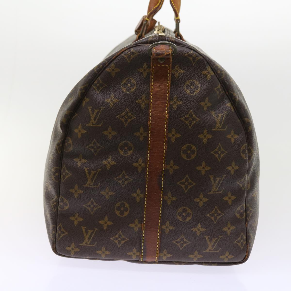 LOUIS VUITTON Monogram Keepall Bandouliere 55 Boston Bag M41414 LV 55488
