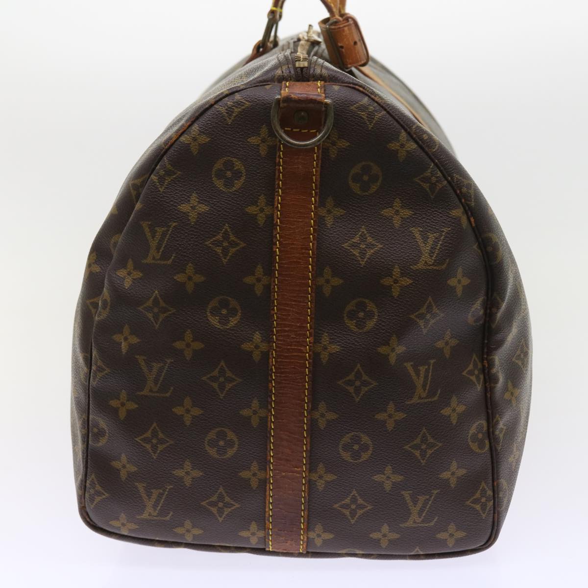 LOUIS VUITTON Monogram Keepall Bandouliere 55 Boston Bag M41414 LV 55488