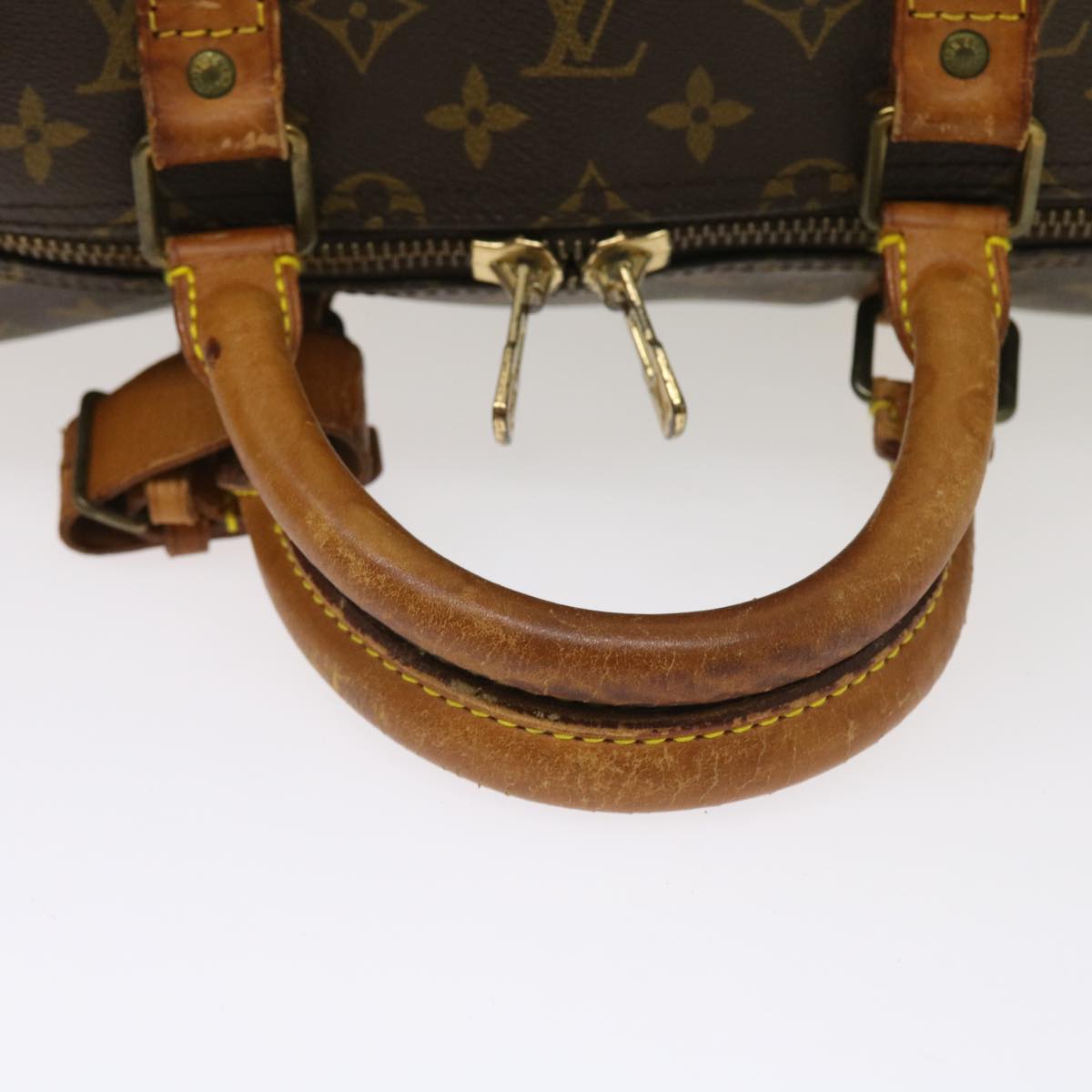LOUIS VUITTON Monogram Keepall Bandouliere 55 Boston Bag M41414 LV 55488