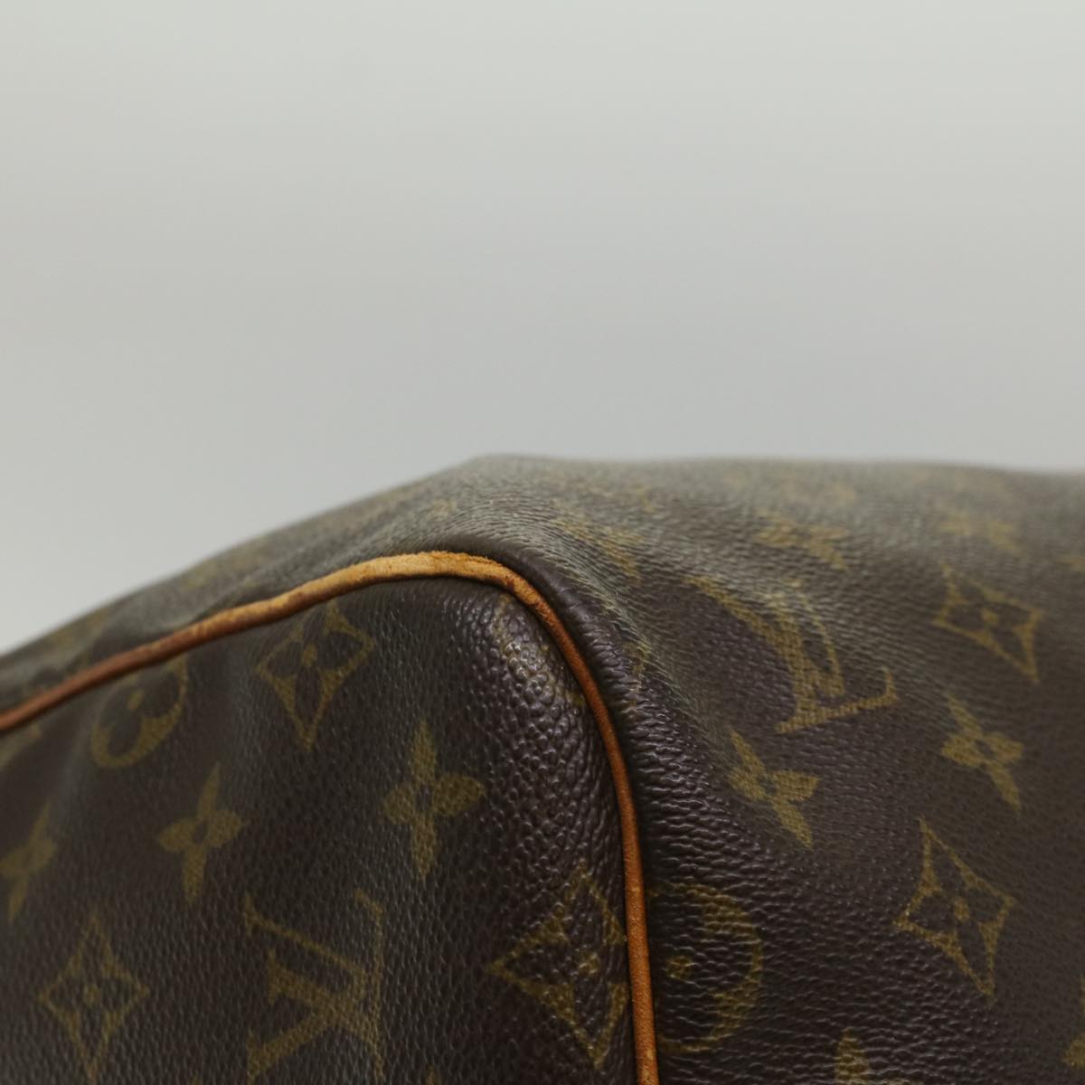 LOUIS VUITTON Monogram Keepall 55 Boston Bag M41424 LV 55489
