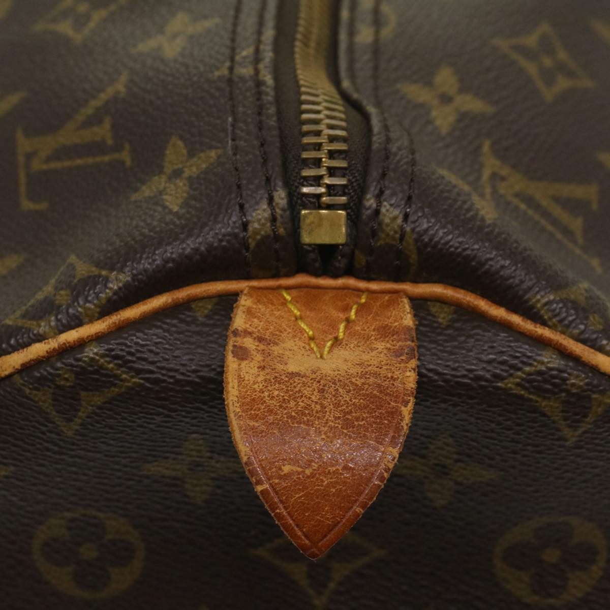 LOUIS VUITTON Monogram Keepall 55 Boston Bag M41424 LV 55489