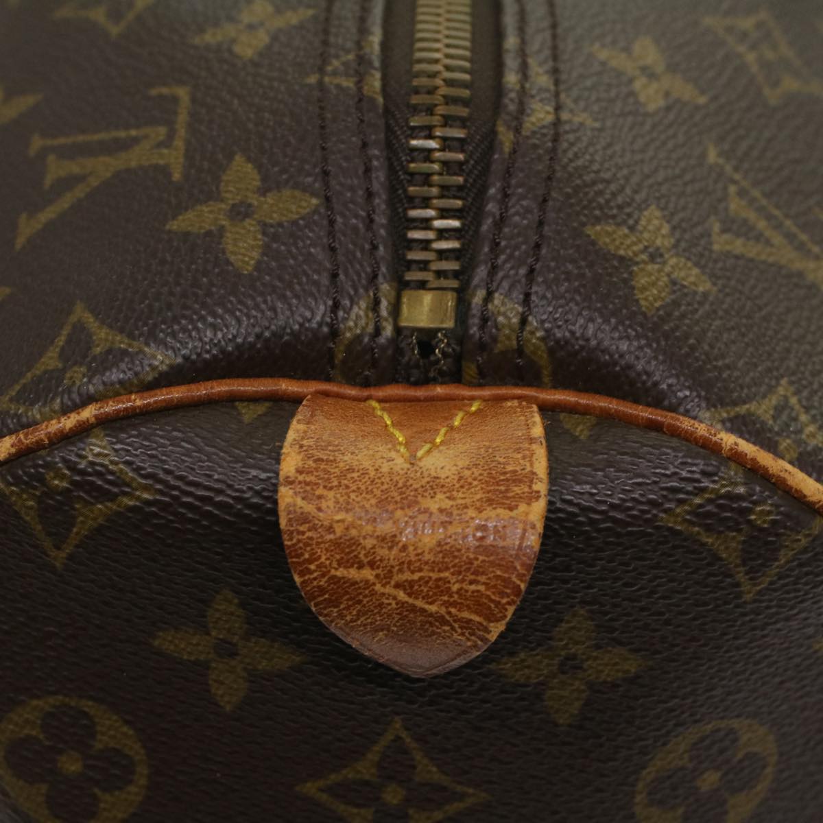 LOUIS VUITTON Monogram Keepall 55 Boston Bag M41424 LV 55489
