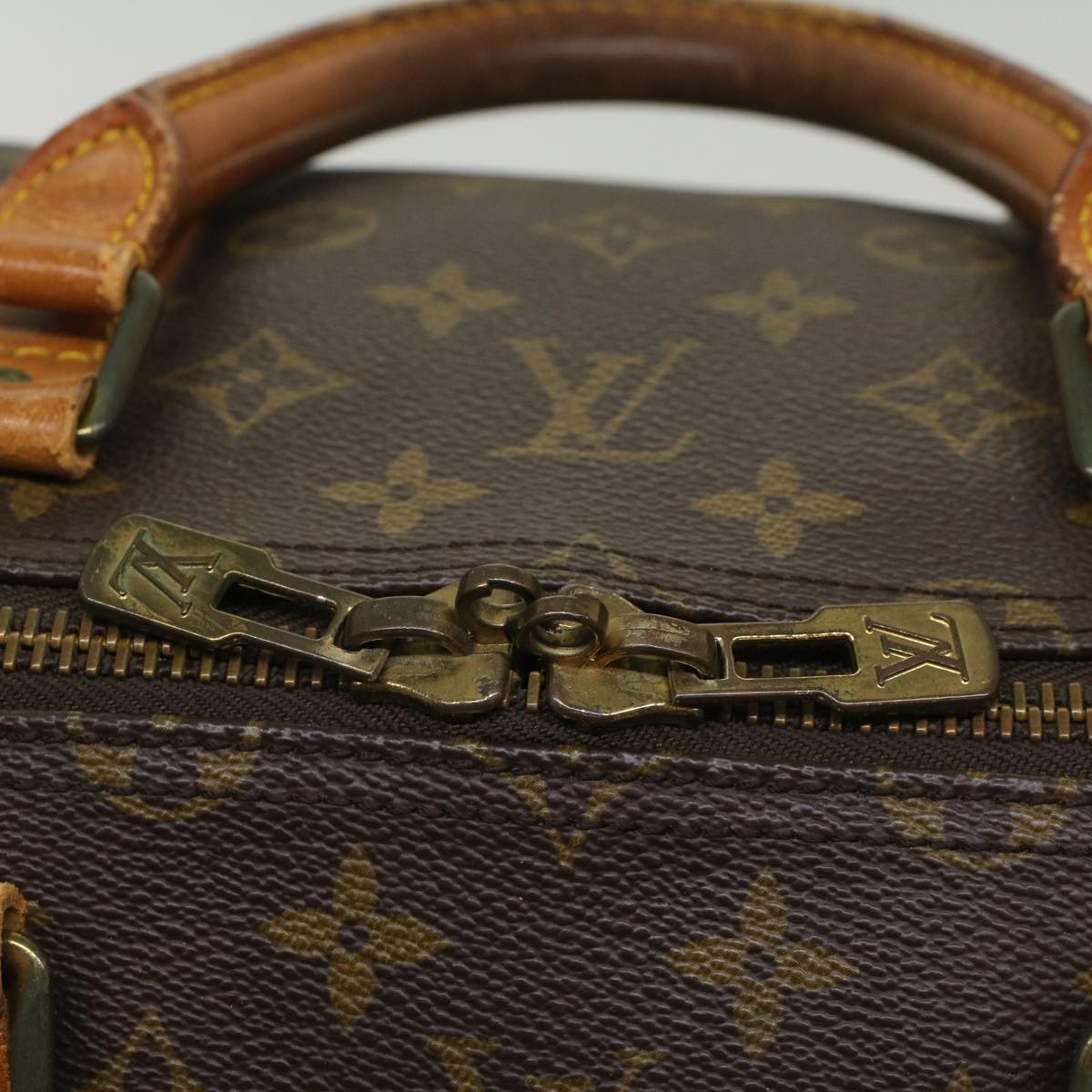 LOUIS VUITTON Monogram Keepall 55 Boston Bag M41424 LV 55489