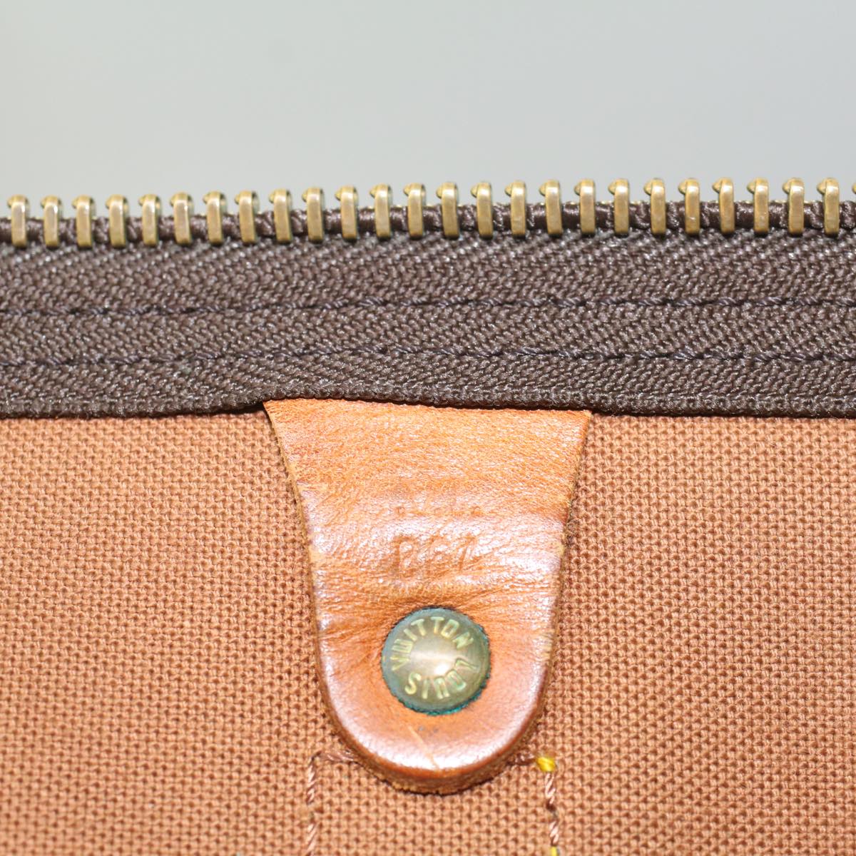 LOUIS VUITTON Monogram Keepall 55 Boston Bag M41424 LV 55489