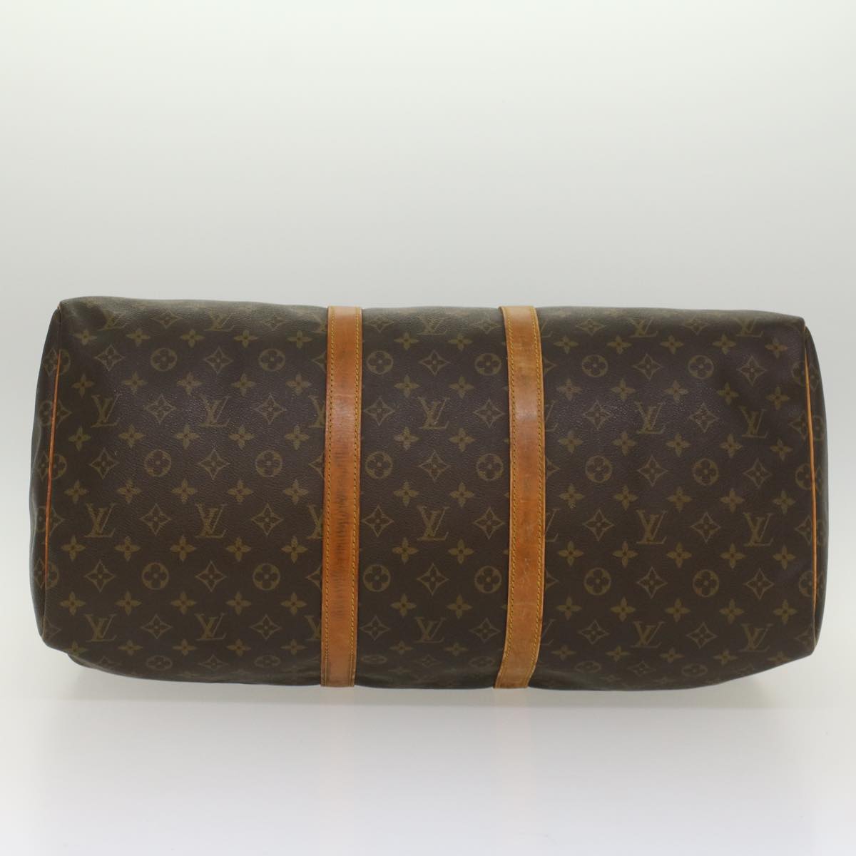 LOUIS VUITTON Monogram Keepall 55 Boston Bag M41424 LV 55489