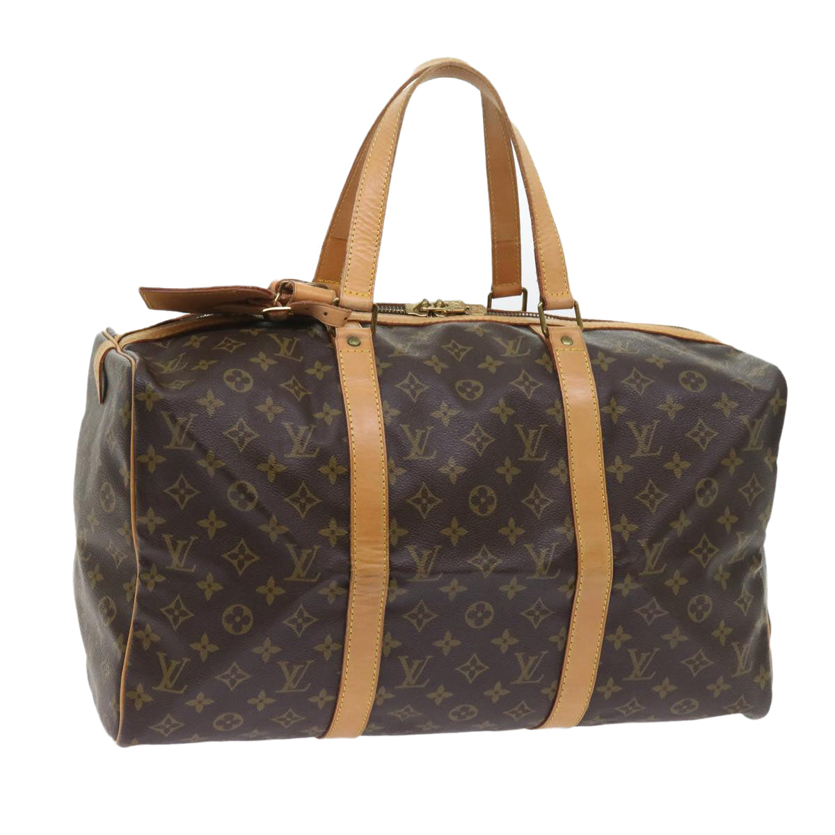 LOUIS VUITTON Monogram Sac Souple 45 Boston Bag M41624 LV 55490