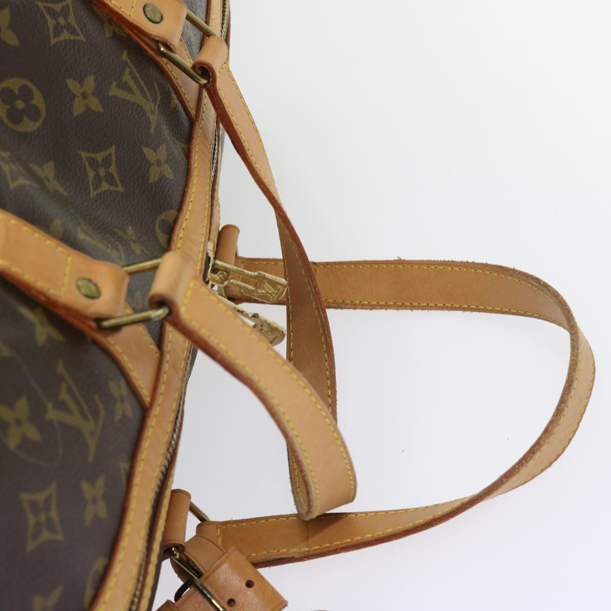 LOUIS VUITTON Monogram Sac Souple 45 Boston Bag M41624 LV 55490
