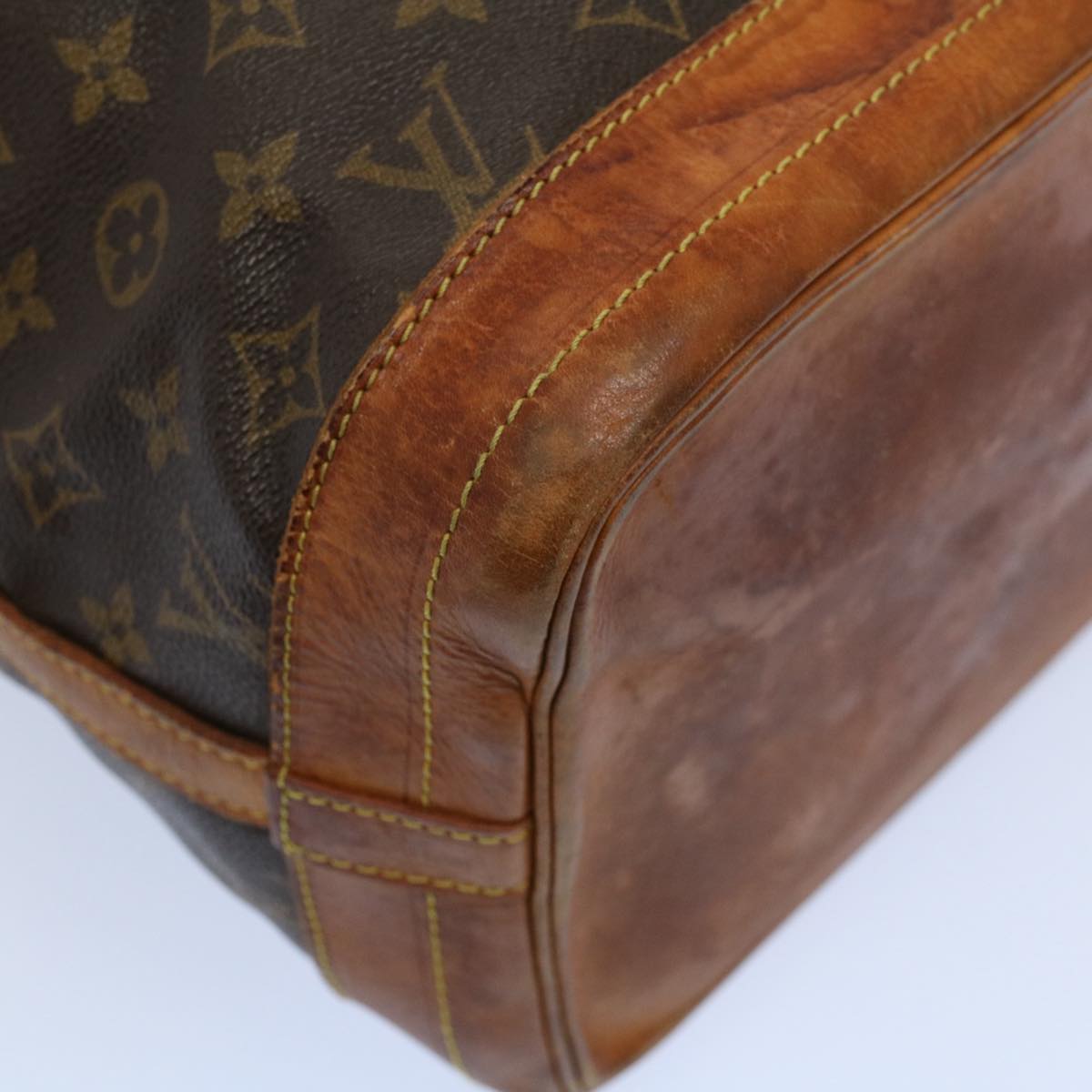 LOUIS VUITTON Monogram Noe Shoulder Bag M42224 LV 55493