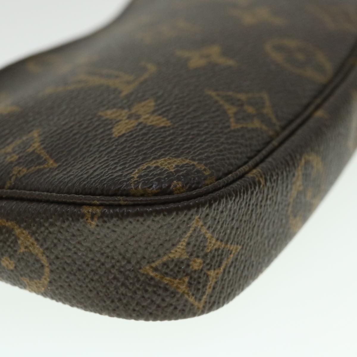 LOUIS VUITTON Monogram Mini Pochette Accessoires Pouch M95804 LV 55495