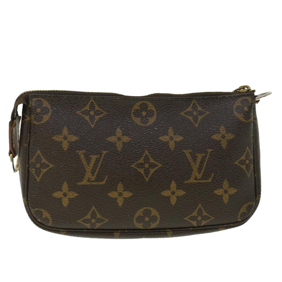 LOUIS VUITTON Monogram Mini Pochette Accessoires Pouch M95804 LV 55495