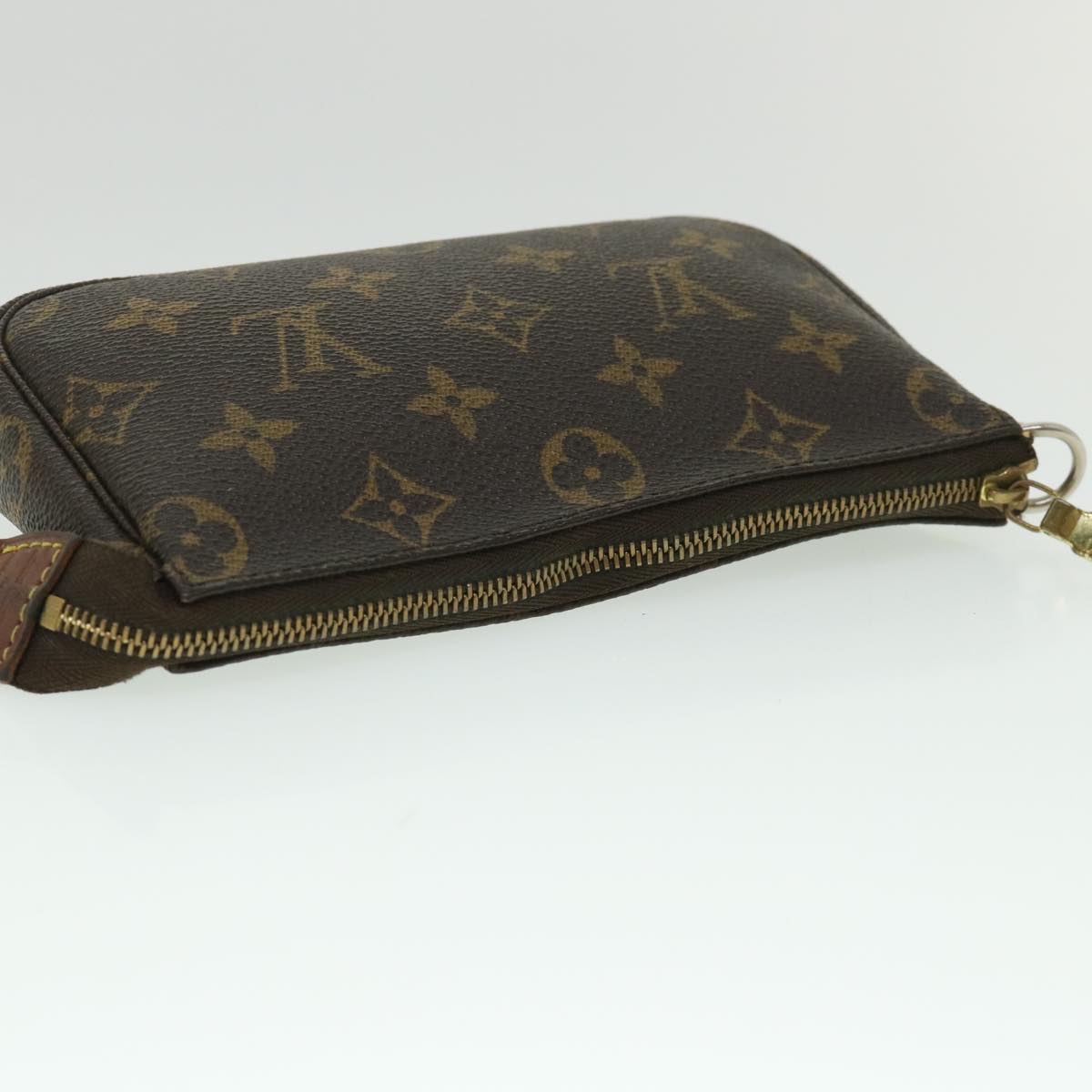 LOUIS VUITTON Monogram Mini Pochette Accessoires Pouch M95804 LV 55495