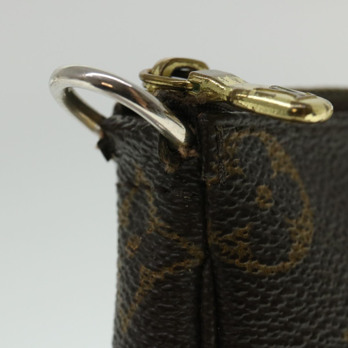 LOUIS VUITTON Monogram Mini Pochette Accessoires Pouch M95804 LV 55495