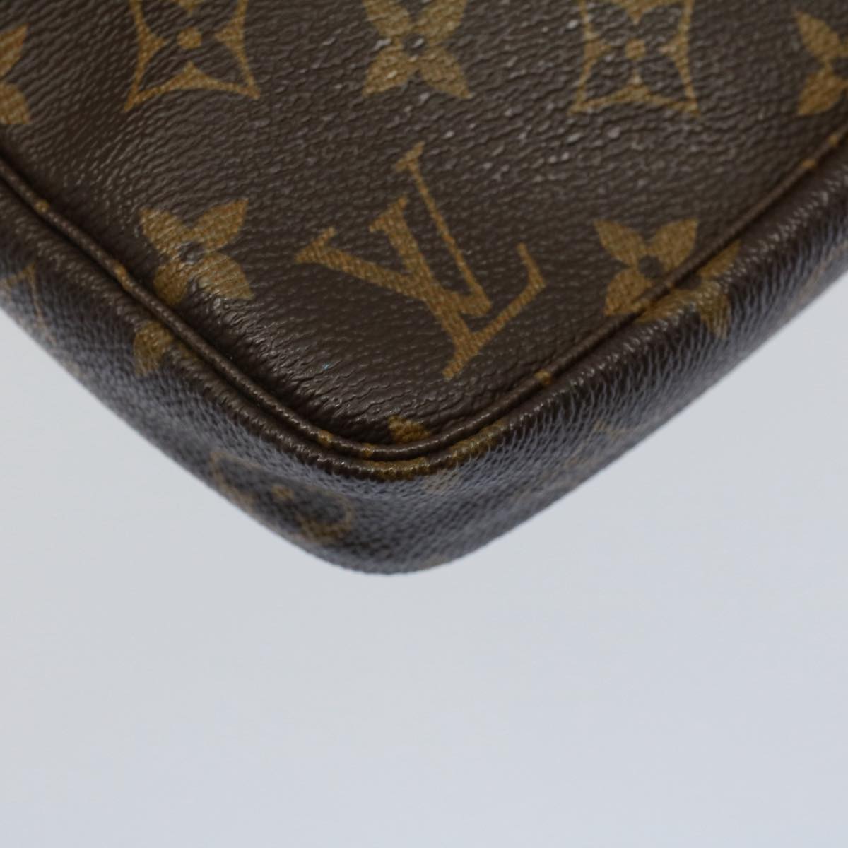 LOUIS VUITTON Monogram Pochette Accessoires Pouch M51980 LV 55517
