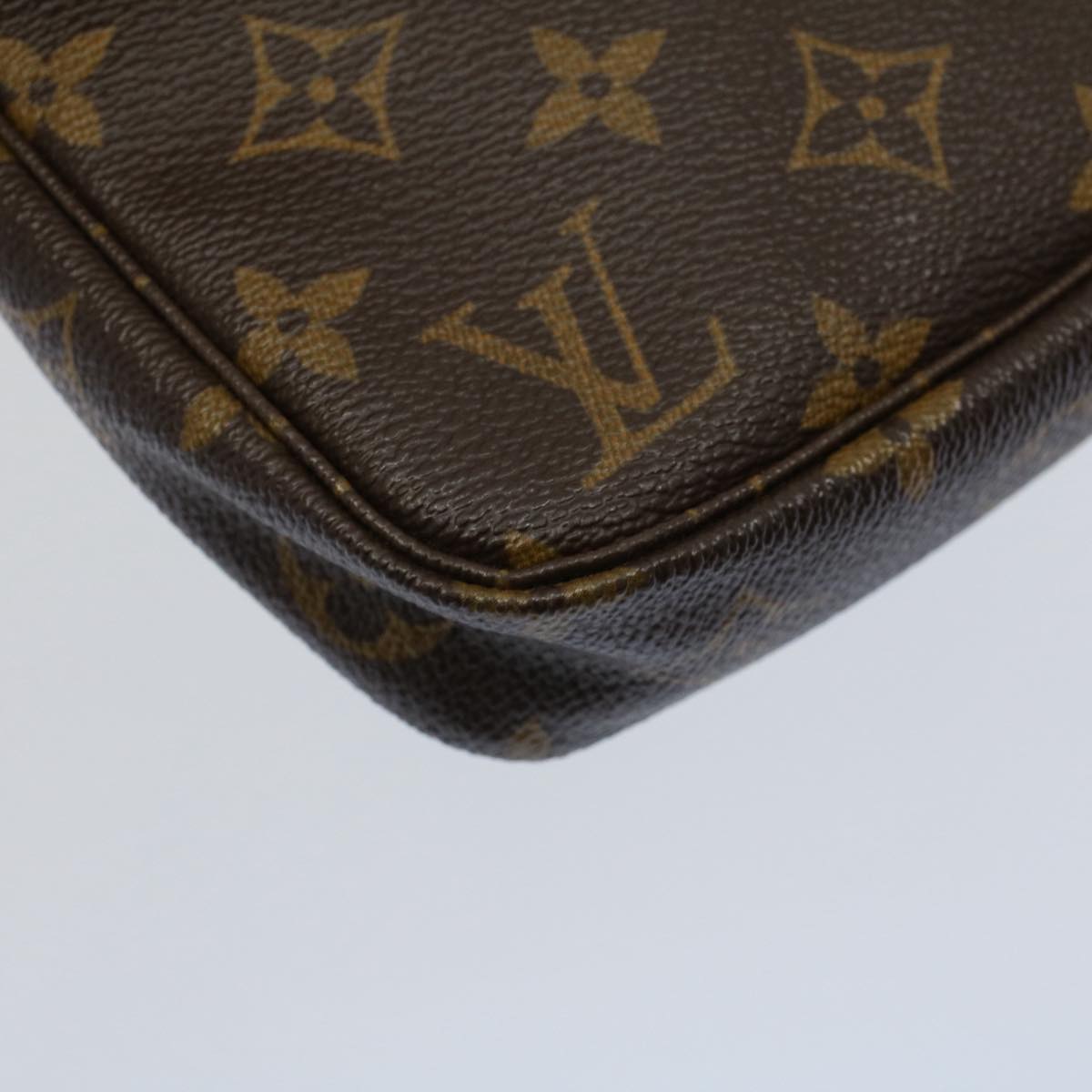 LOUIS VUITTON Monogram Pochette Accessoires Pouch M51980 LV 55517