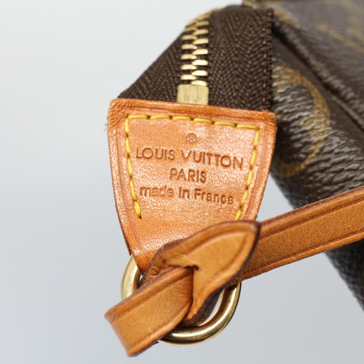 LOUIS VUITTON Monogram Pochette Accessoires Pouch M51980 LV 55517