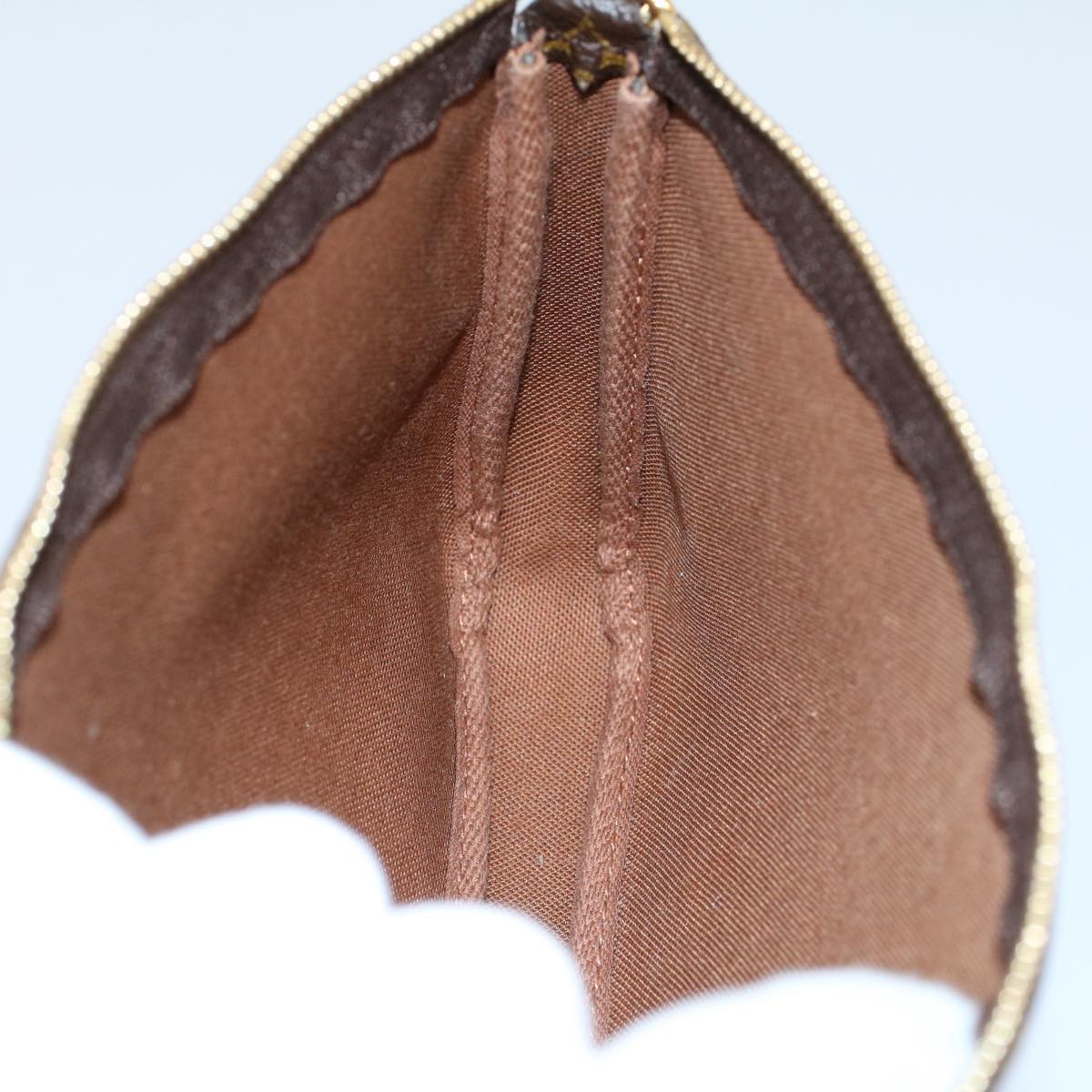 LOUIS VUITTON Monogram Pochette Accessoires Pouch M51980 LV 55517