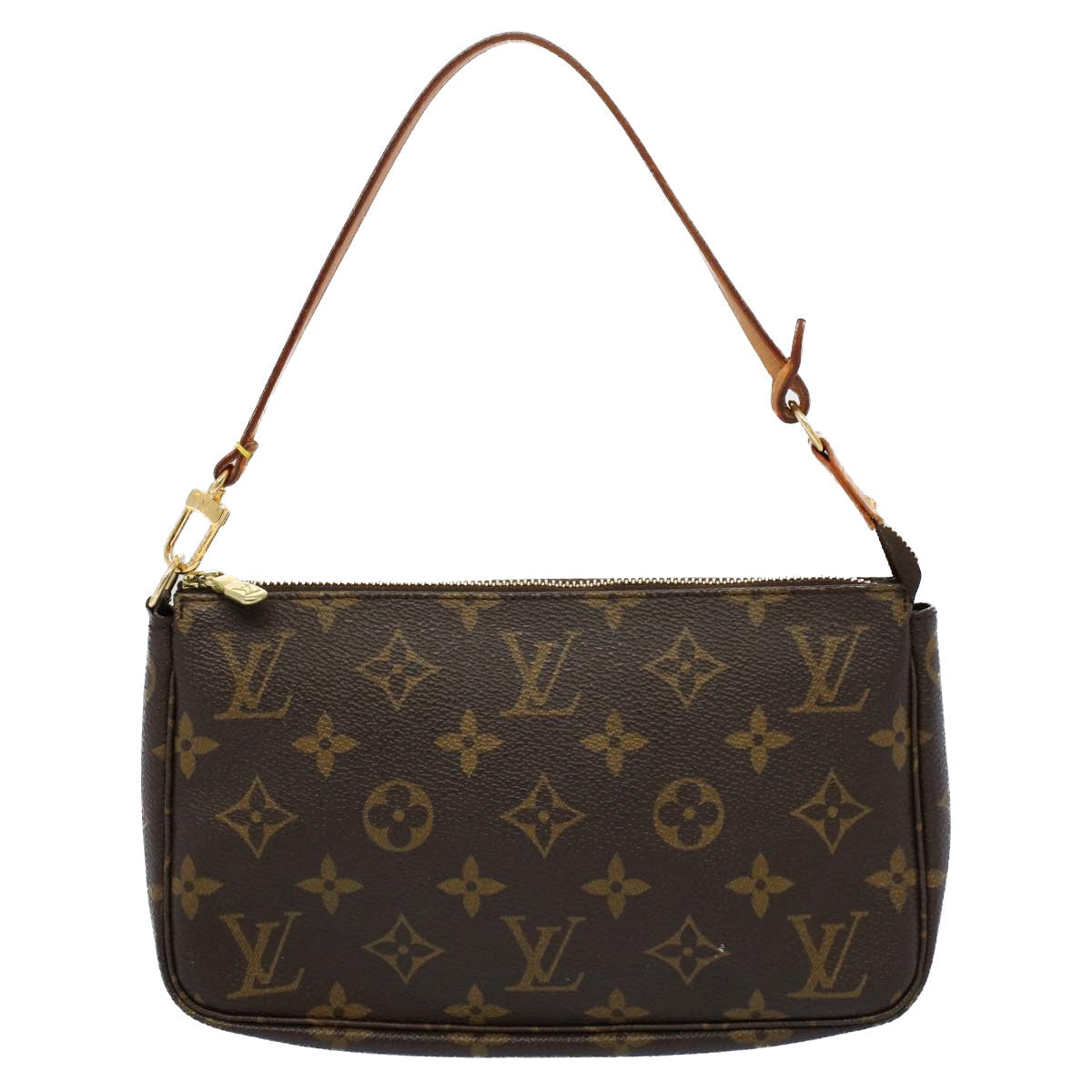 LOUIS VUITTON Monogram Pochette Accessoires Pouch M51980 LV 55517