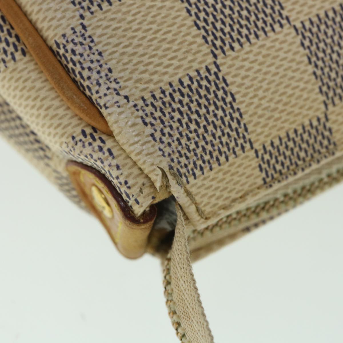 LOUIS VUITTON Damier Azur Eva Shoulder Bag 2way N55214 LV 55519