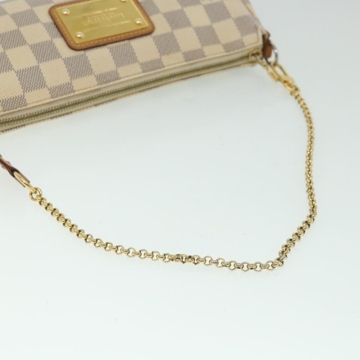 LOUIS VUITTON Damier Azur Eva Shoulder Bag 2way N55214 LV 55519